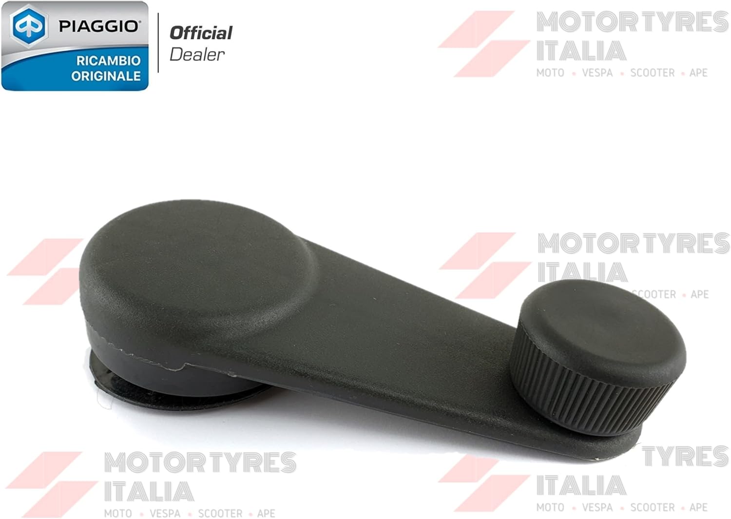 MANIGLIA ALZAVETRO ALZA VETRO FINESTRINO ALZA CRISTALLO PORTER 1300 16V - PORTER 1200 1400 DIESEL -  QUARGO DIESEL ORIGINALE PIAGGIO 613767