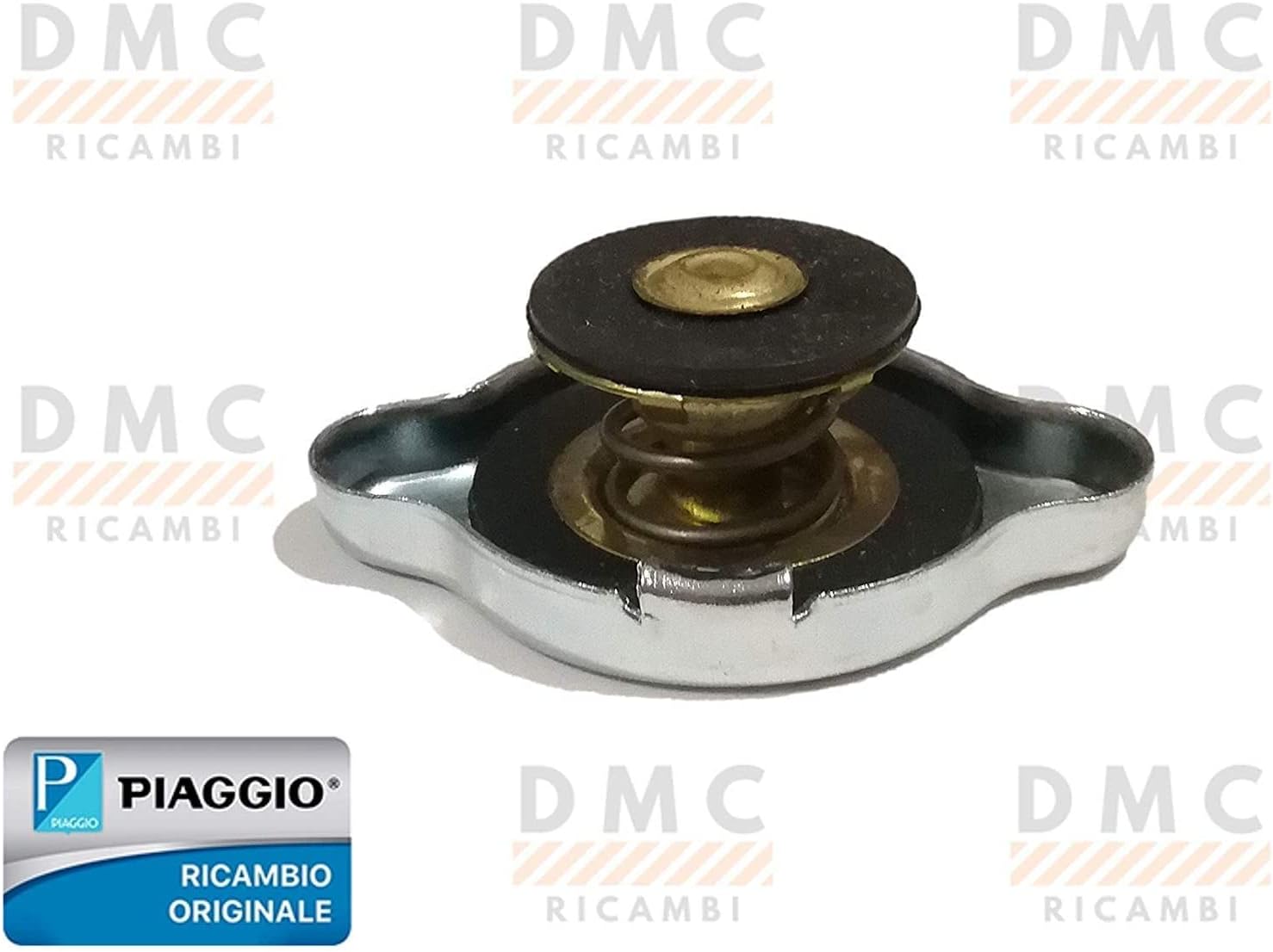 TAPPO RADIATORE ACQUA ORIGINALE PER PIAGGIO PORTER 1000 - PORTER 1300 TUTTI I MODELLI FINO AL 2009 - PORTER 1200 1400 DIESEL FINO AL 2009 - PIAGGIO QUARGO DIESEL TUTTI I MODELLI.