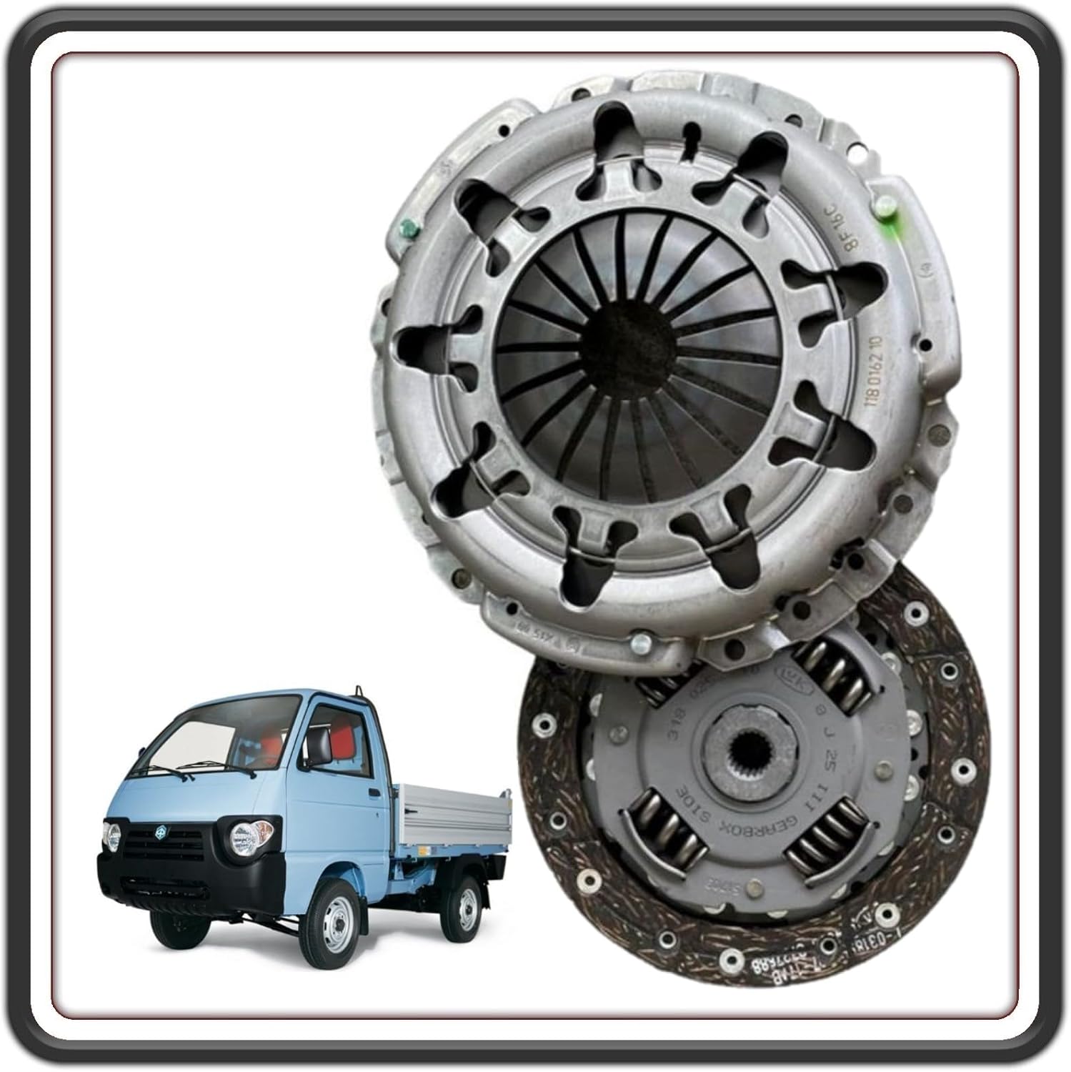 KIT FRIZIONE DUE PEZZI PER PIAGGIO QUARGO DIESEL TUTTI I MODELLI ORIGINALE PIAGGIO 850514