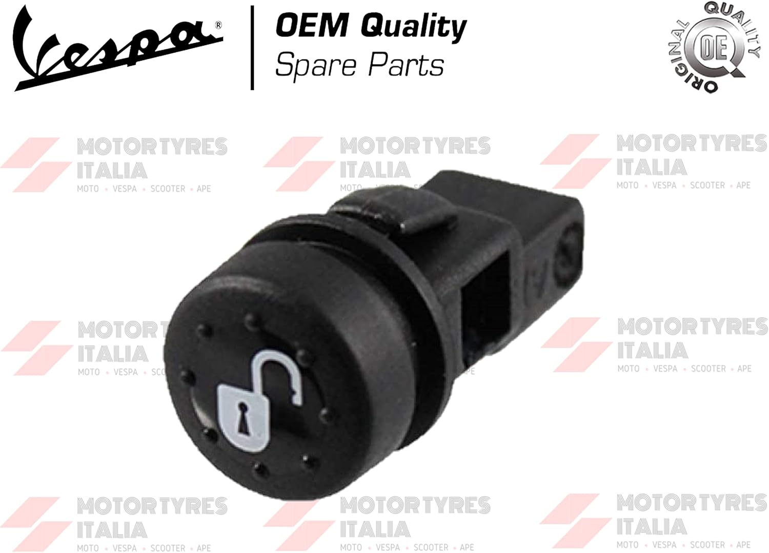 PULSANTE INTERRUTTORE APERTURA SELLA COMPATIBILE CON PIAGGIO BEVERLY - PIAGGO MP3 - PIAGGIO LIBERTY - VESPA GTS - PIAGGIO X8 - X9 - X10 - X EVO.