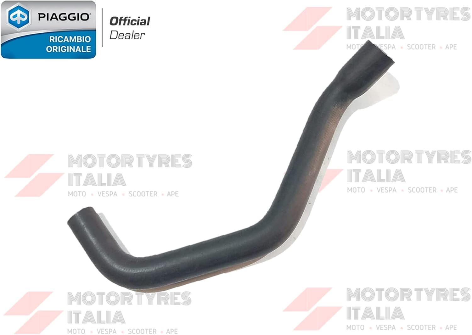 MANICOTTO TUBO GOMMA RADIATORE PIAGGIO PORTER MULTITECH DAL 2009 IN POI ORIGINALE PIAGGIO B005265