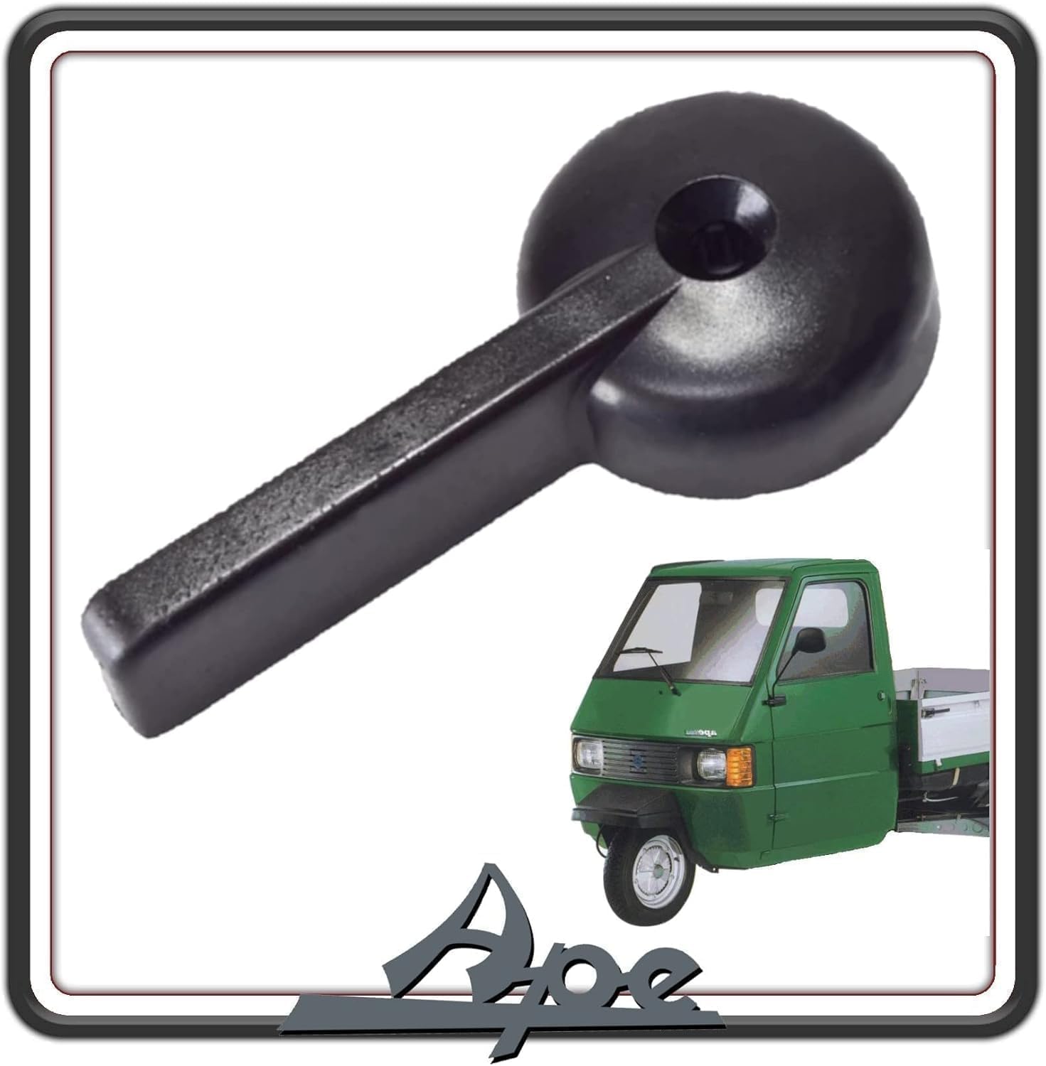 LEVA MANIGLIA LEVETTA INTERNA APERTURA SPORTELLO PORTA SPORTELLONE PORTELLO APE TM 703 TUTTI I MODELLI - APE 602 TUTTE LE VERSIONI ORIGINALE PIAGGIO 261449