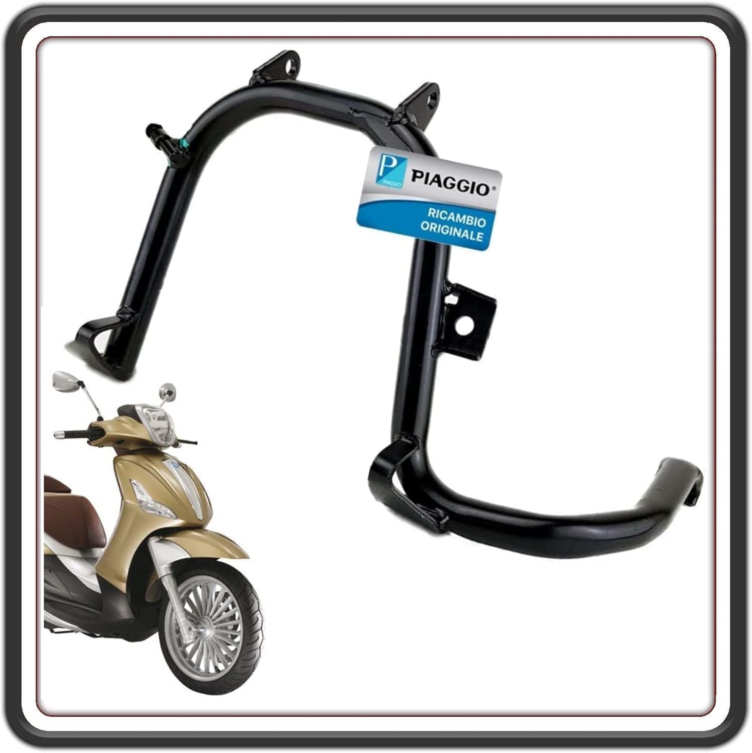 CAVALLETTO CENTRALE RINFORZATO COMPLETO BEVERLY 125 FINO AL 2009 BEVERLY 250 FINO AL 2009 - BEVERLY 300 FINO AL 2009 ORIGINALE 56340R