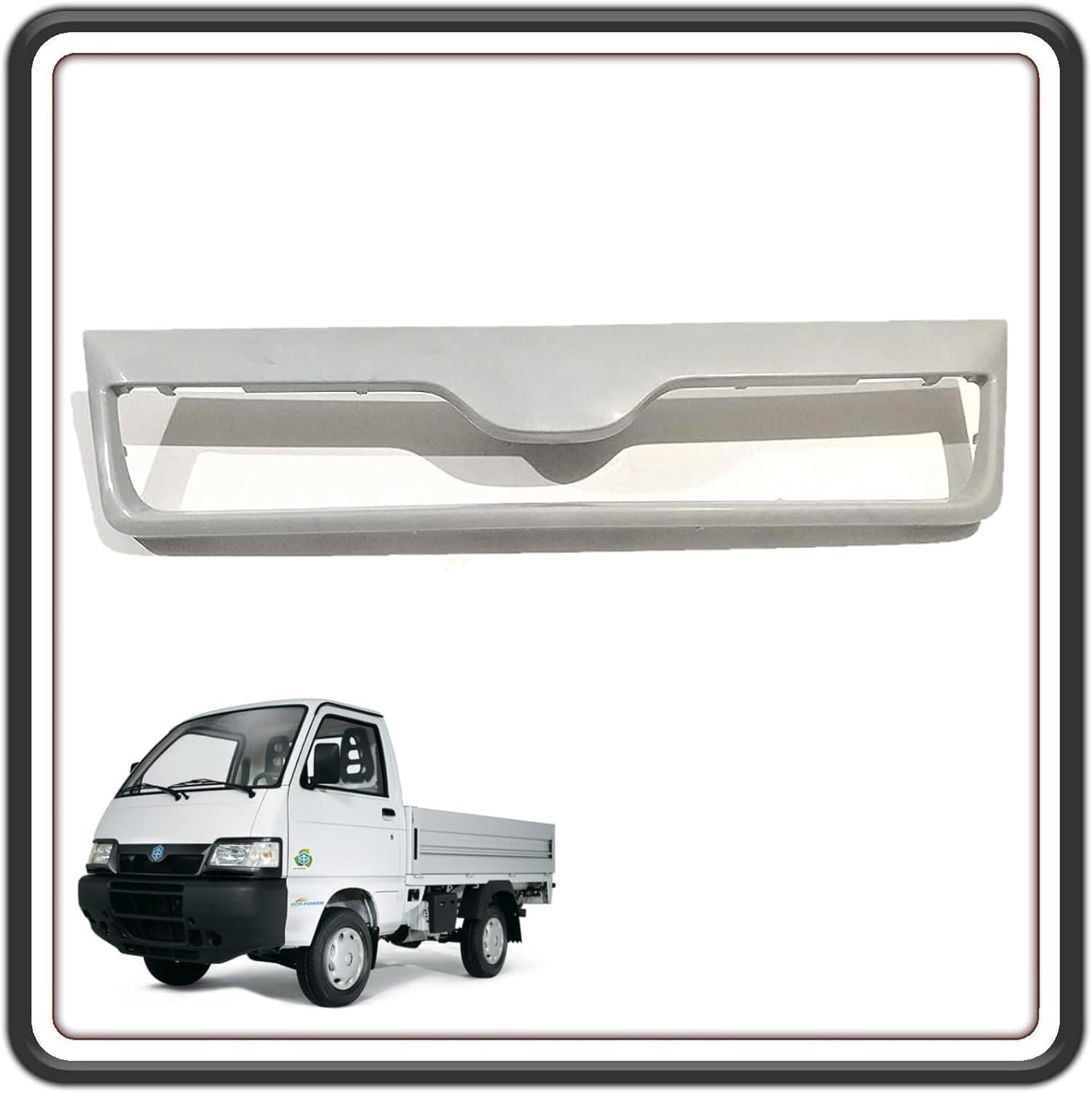 MASCHERA MASCHERINA CENTRALE FRONTALE GREZZA PIAGGIO PORTER 1300 16V FINO AL 2009 - PIAGGIO PORTER 1200 1400 DIESEL ORIGINALE PIAGGIO 566256