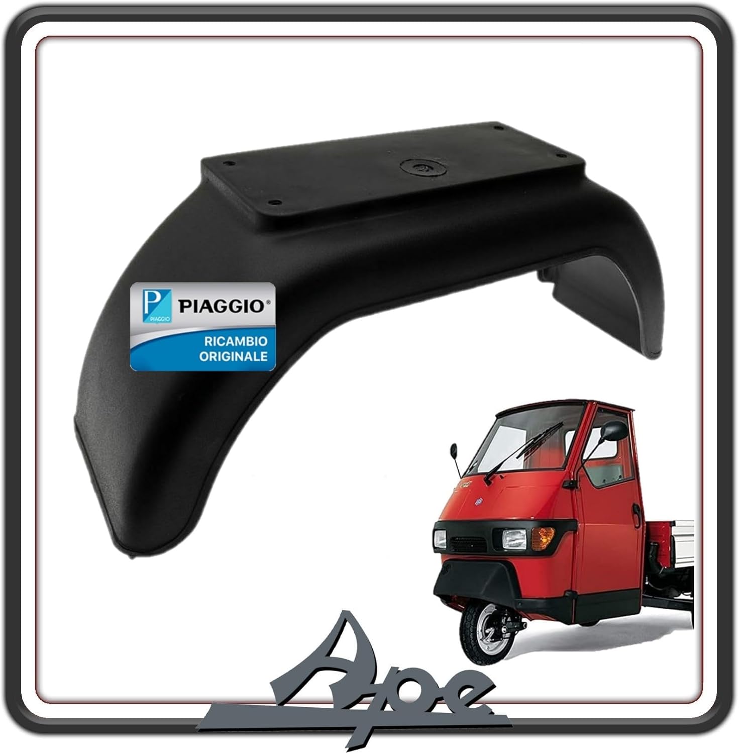 PARAFANGO POSTERIORE LATO SINISTRO PER PIAGGIO APE 50 ORIGINALE PIAGGIO 261361