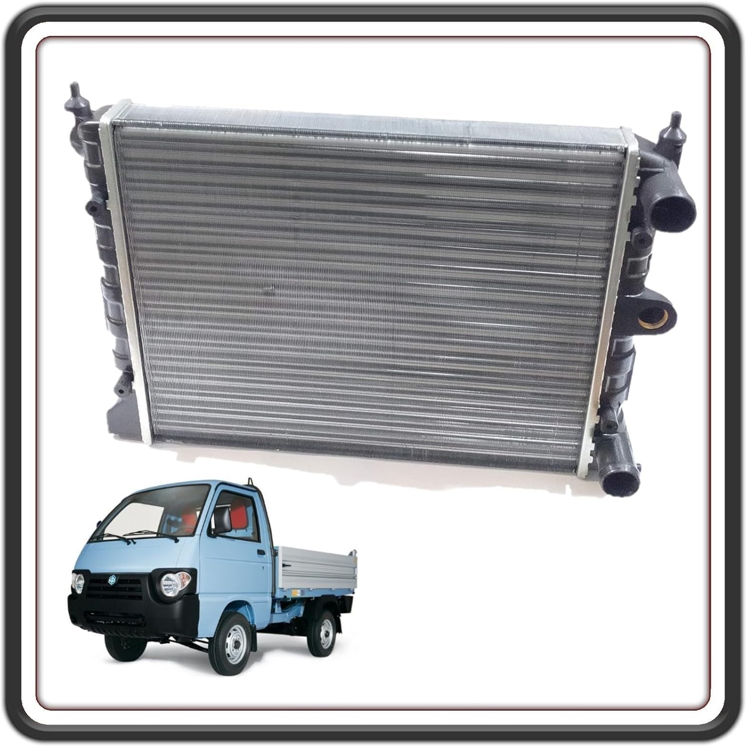 RADIATORE ACQUA COMPATIBILE PER PIAGGIO QUARGO DIESEL TUTTI I MODELLI