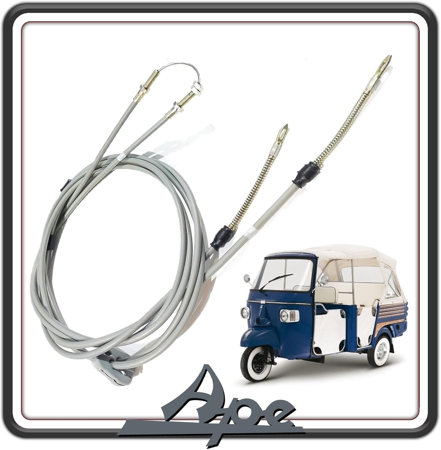 TRASMISSIONE CAVO FILO FRENO A MANO FRENO DI STAZIONAMENTO PIAGGIO APE CALESSINO ORIGINALE PIAGGIO 567719