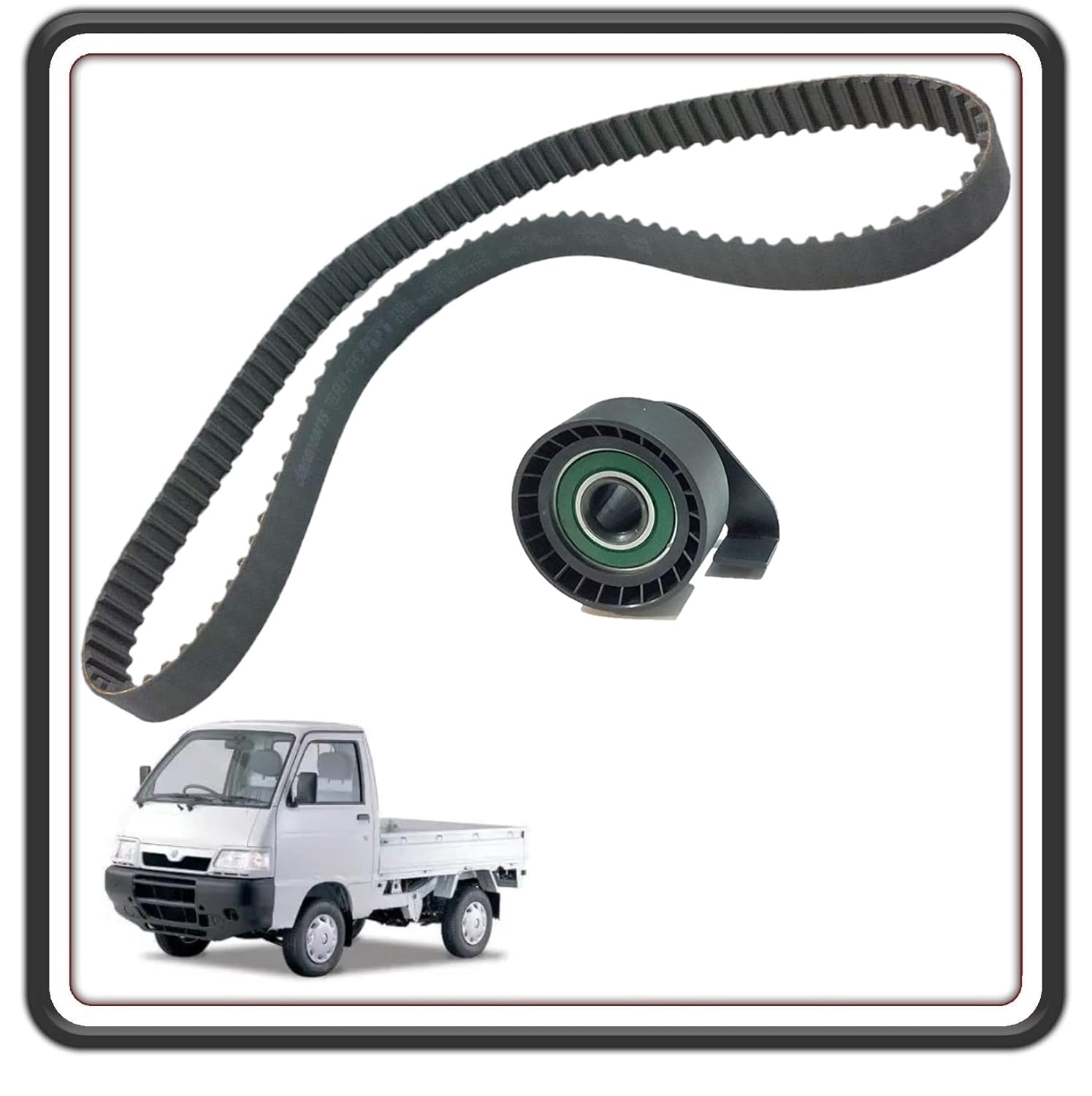 CINGHIA TRASMISSIONE DISTRIBUZIONE COMPATIBILE PER PIAGGIO PORTER 1200 1400 DIESEL LDW-1404 - PIAGGIO QUARGO DIESEL LDW-702 TUTTI I MODELLI.