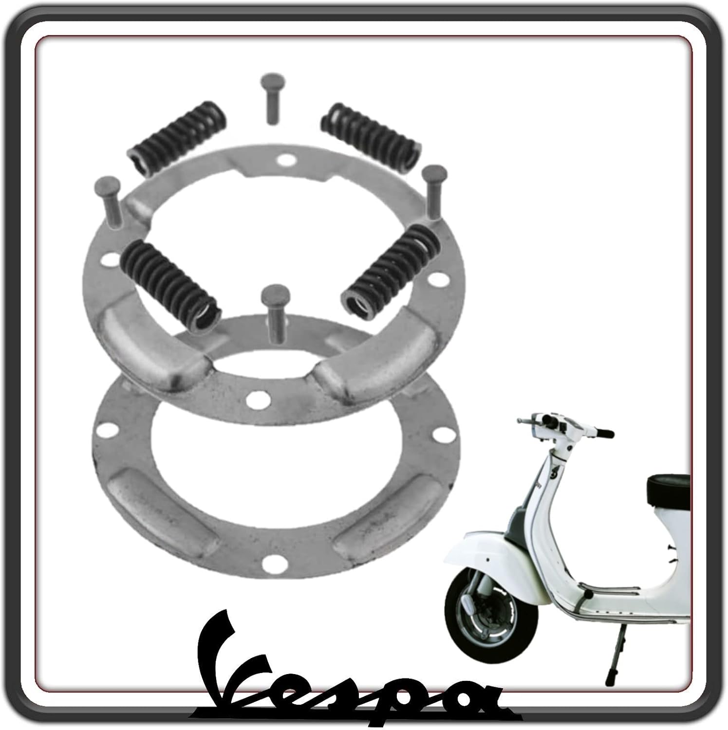 KIT SERIE PARASTRAPPI COMPATIBILE CON PIAGGIO VESPA 50 - VESPA 90-125 PRIMAVERA