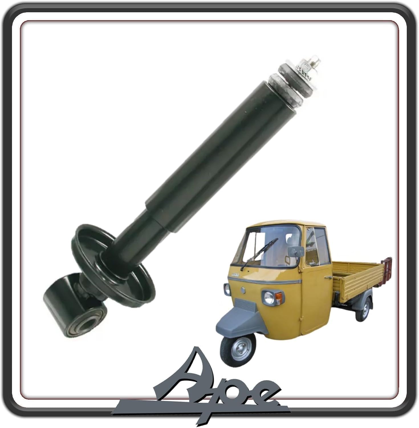 AMMORTIZZATORE ANTERIORE COMPATIBILE CON PIAGGIO APE MP 500 - APE 501-550 - APE 600-601.