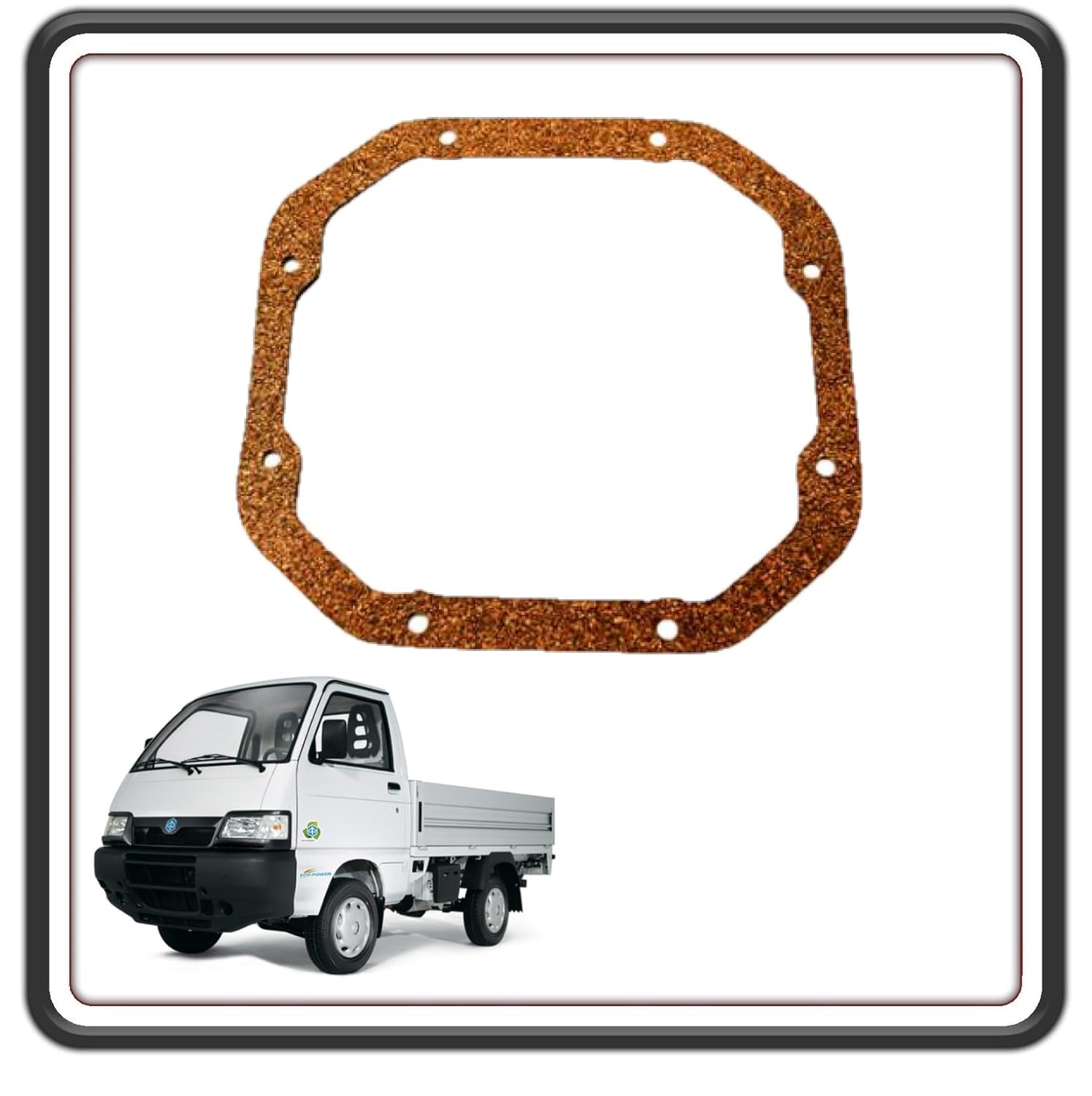 GUARNIZIONE SCATOLA COPERCHIO DIFFERENZIALE PER PIAGGIO PORTER 1000 - PORTER 1300 BENZINA 16V FINO AL 2009 MOTORE DAIHATSU - PIAGGIO PORTER 1200 1400 DIESEL FINO AL 2008 ORIGINALE PIAGGIO 4218187Z01000