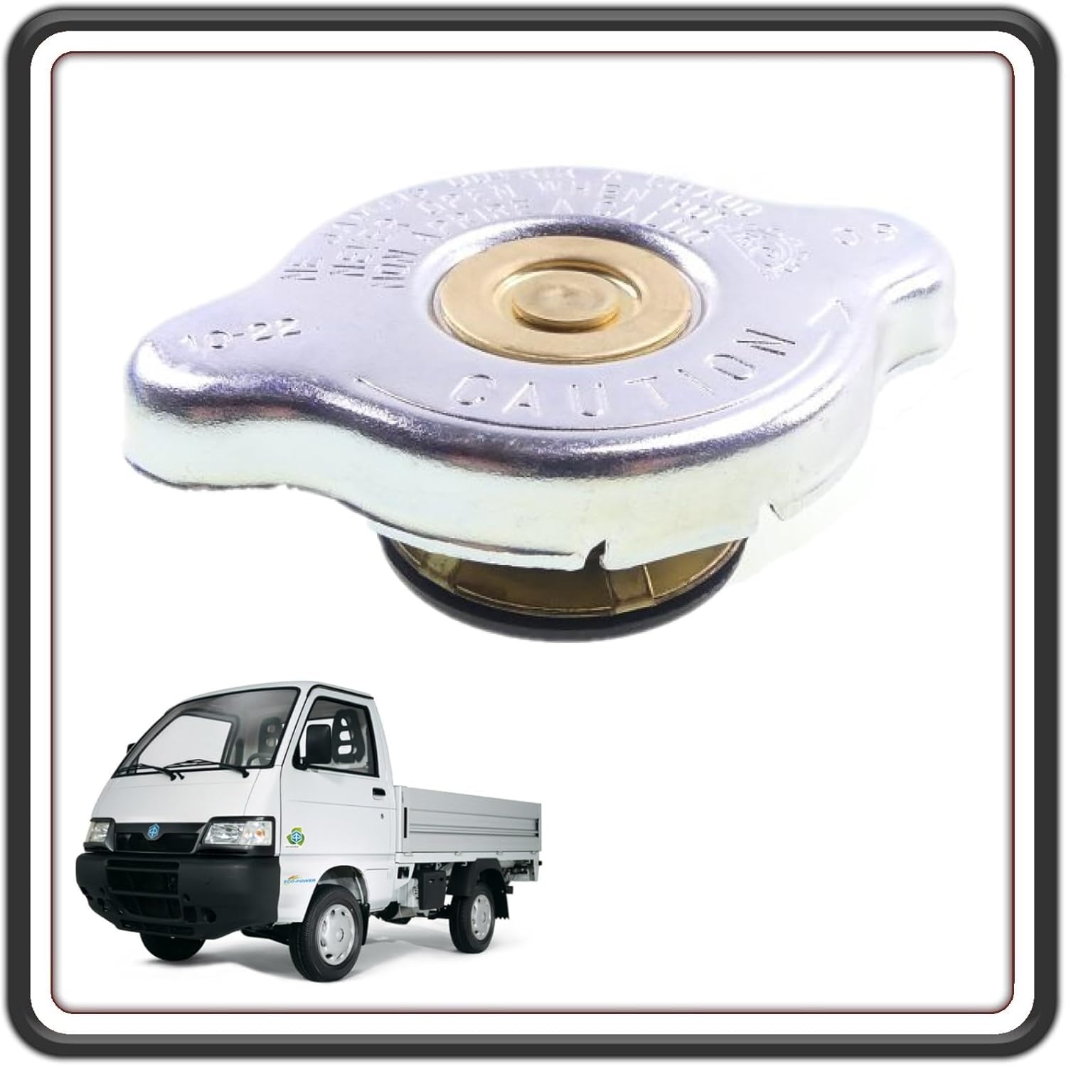 TAPPO RADIATORE ACQUA ORIGINALE PER PIAGGIO PORTER 1000 - PORTER 1300 TUTTI I MODELLI FINO AL 2009 - PORTER 1200 1400 DIESEL FINO AL 2009 - PIAGGIO QUARGO DIESEL TUTTI I MODELLI.