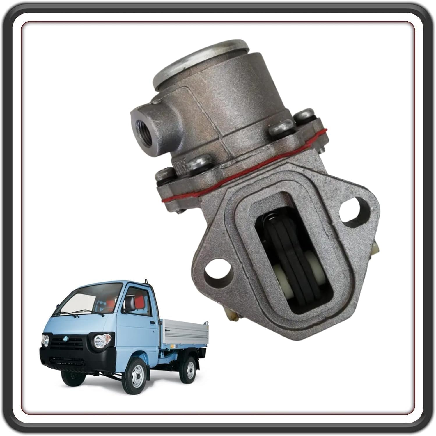 POMPA POMPETTA ALIMENTAZIONE AC CARBURANTE GASOLIO COMPATIBILE PER PIAGGIO PORTER 1200 1400 DIESEL FINO AL 2009 - PIAGGIO QUARGO DIESEL TUTTI I MODELLI.