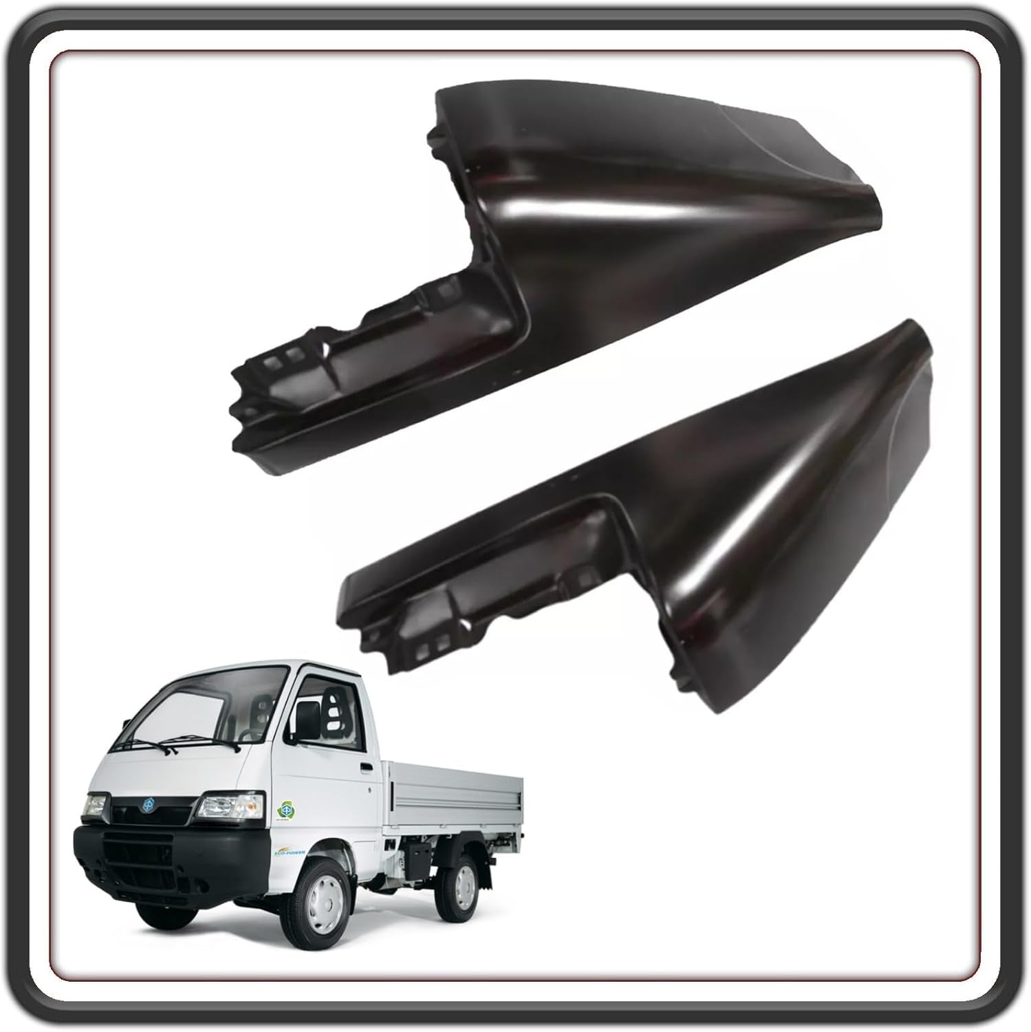 KIT 2 PANNELLO PANNELLI SUPPORTO FRONTALINO ANGOLARE ANTERIORE LATO SINISTRO E DESTRO PER PIAGGIO PORTER 1300 FINO AL 2008 - PORTER 1200 1400 DIESEL ORIGINALE PIAGGIO 5660845 - 5660835