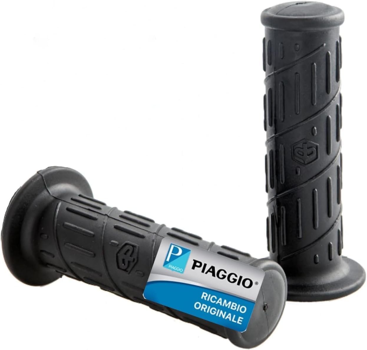 KIT COPPIA DUE MANOPOLA MANOPOLE PER PIAGGIO LIBERTY 50 FINO AL 2008 –LIBERTY 125 FINO AL 2007 - LIBERTY 200 FINO AL 2006 - VESPA ET2 ET4 50 FINO AL 2005- VESPA ET4 125 FINO AL 2002 ORIGINALE PIAGGIO 560580-560582