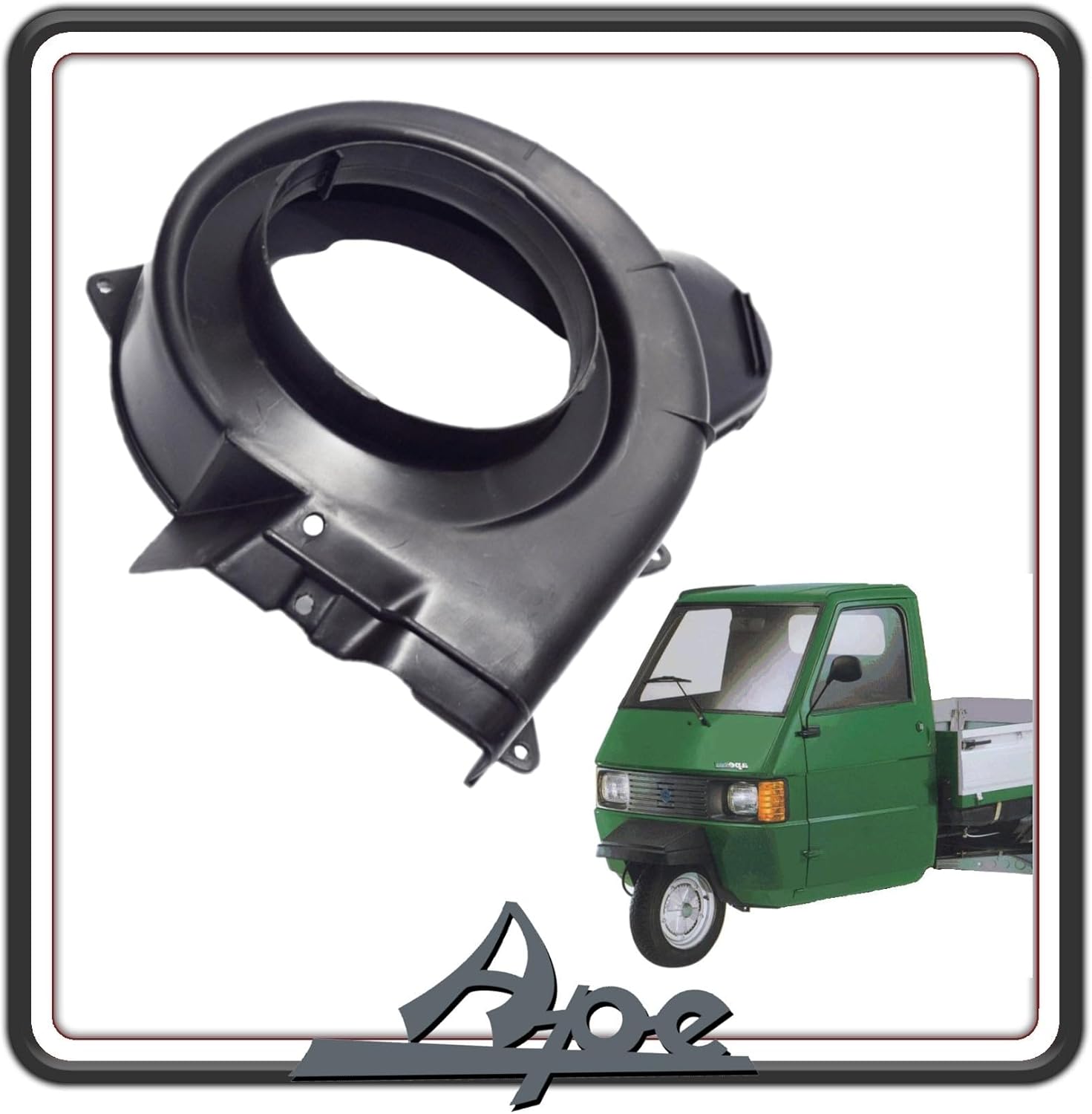 COPRIVENTOLA COPRI VENTOLA COPERCHIO CHIOCCIOLA COPRI VOLANO APE TM 703-602 ORIGINALE PIAGGIO 230655