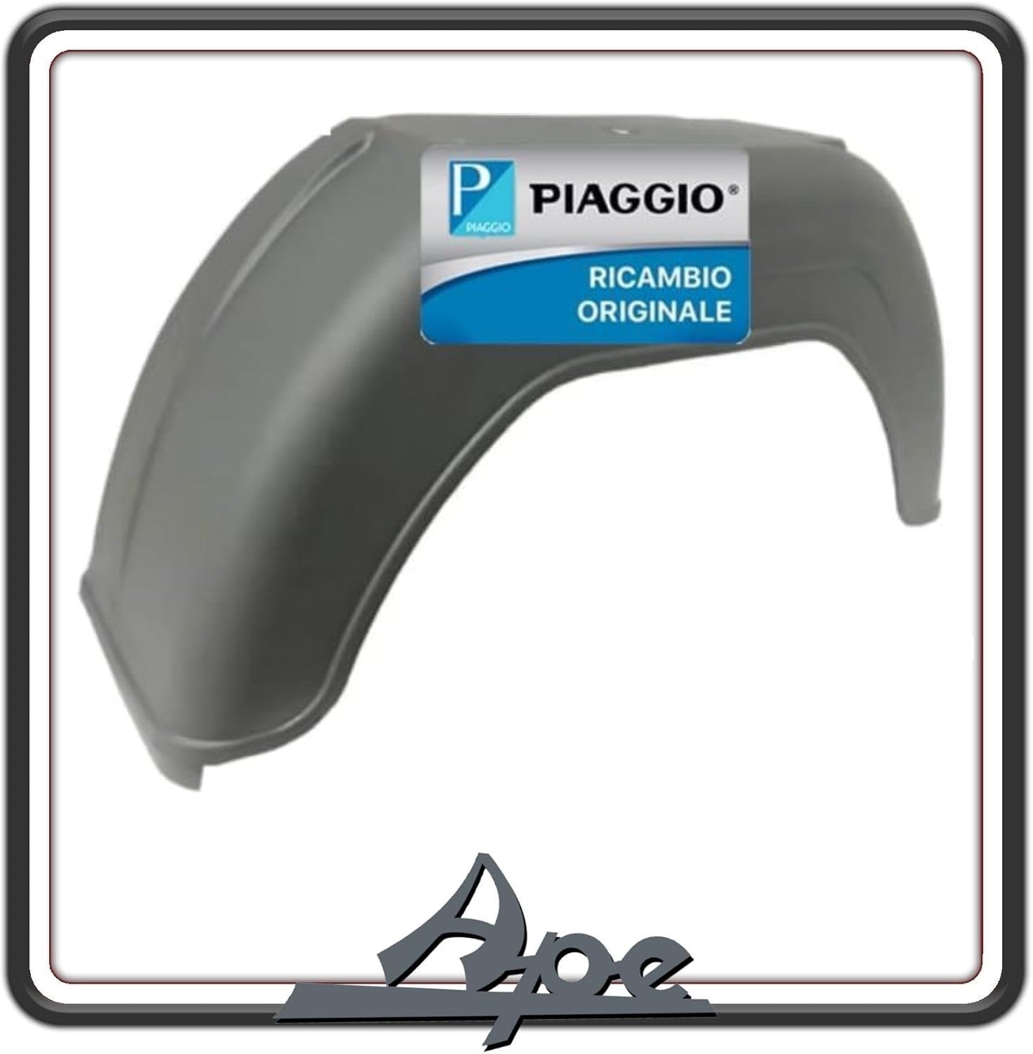 PARAFANGO PARA FANGO POSTERIORE GRIGIO PER PIAGGIO APE 500 - APE 501 - APE 600 - APE 601 - APE CLASSIC 601 ORIGINALE PIAGGIO 1821495