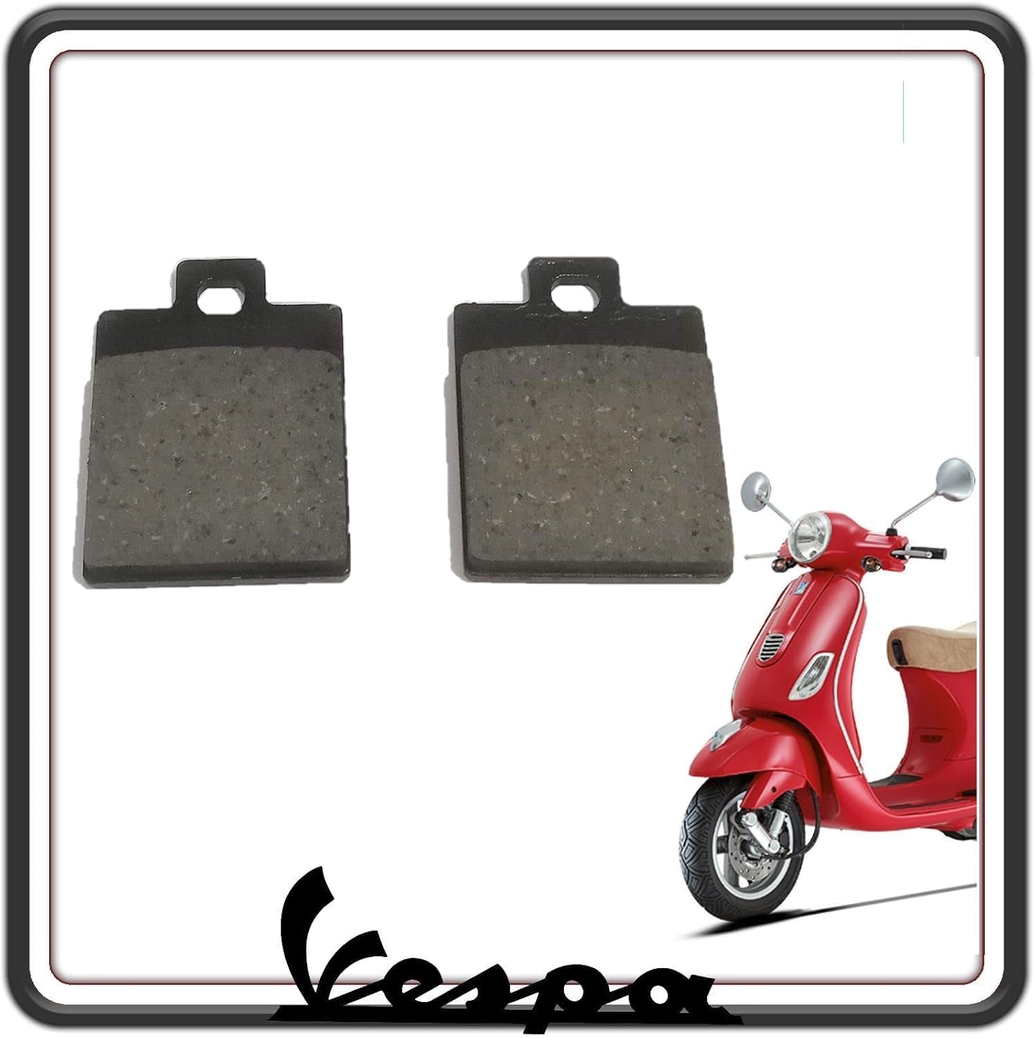 PASTIGLIE PASTICCHE FRENO ANTERIORI PER PIAGGIO VESPA LX 125 - LX 150 - LX 50 2T - LX 50 4T ORIGINALE PIAGGIO 651356
