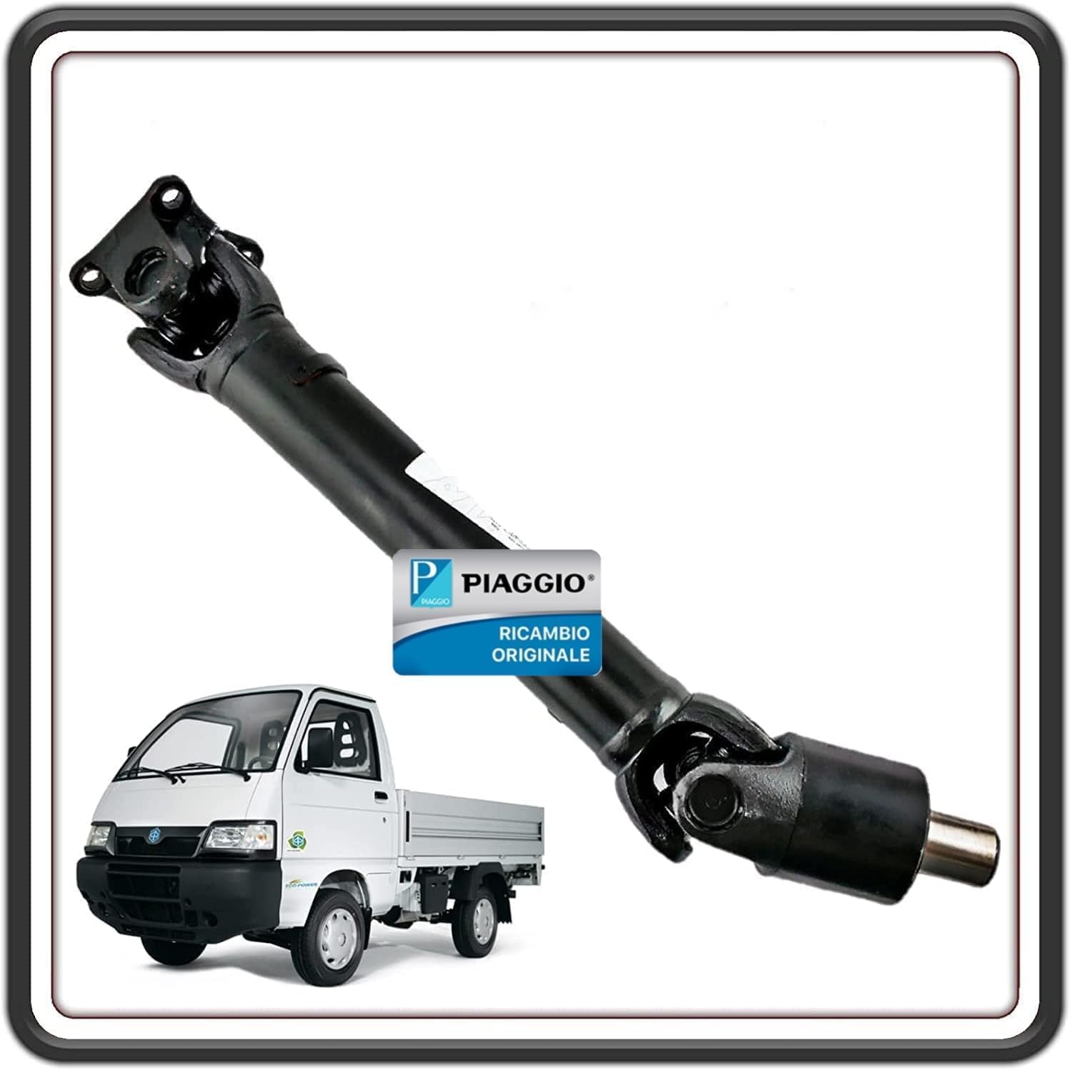 ALBERO DI TRASMISSIONE COMPLETO PER PIAGGIO PORTER 1300 16V BENZINA FINO AL 2009 MOTORE DAIHATSU ORIGINALE PIAGGIO 615339