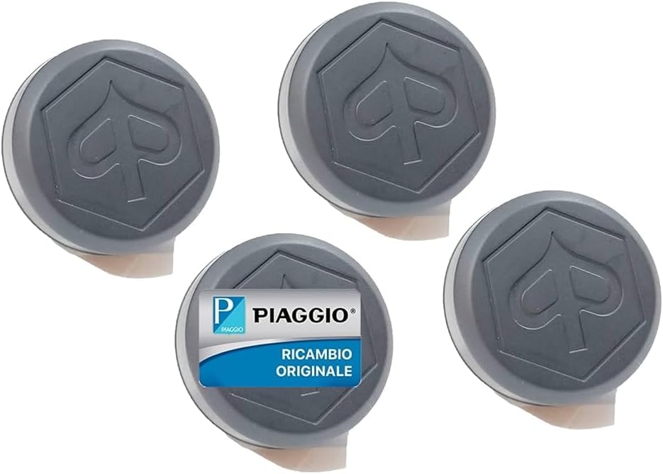 KIT 4 TAPPO TAPPI COPERCHIO COPERCHI MOZZO RUOTA PER PIAGGIO PORTER 1000-1300 16V- PORTER 1200 1400 DIESEL - PORTER MULTITECH - D120 - QUARGO DIESEL ORIGINALE PIAGGIO 658485