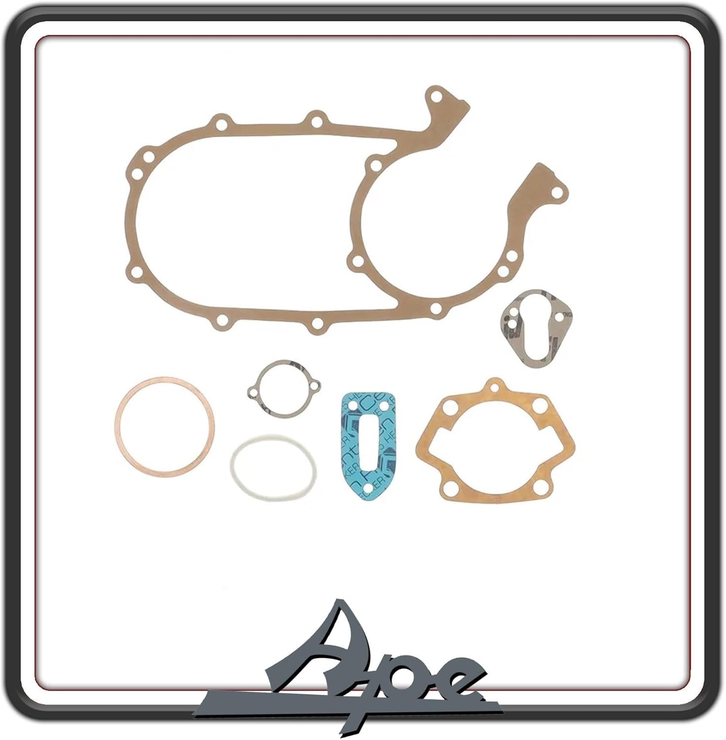 KIT SERIE GUARNIZIONI MOTORE COMPLETO COMPATIBILE PER PIAGGIO APE CAR P2 - P3