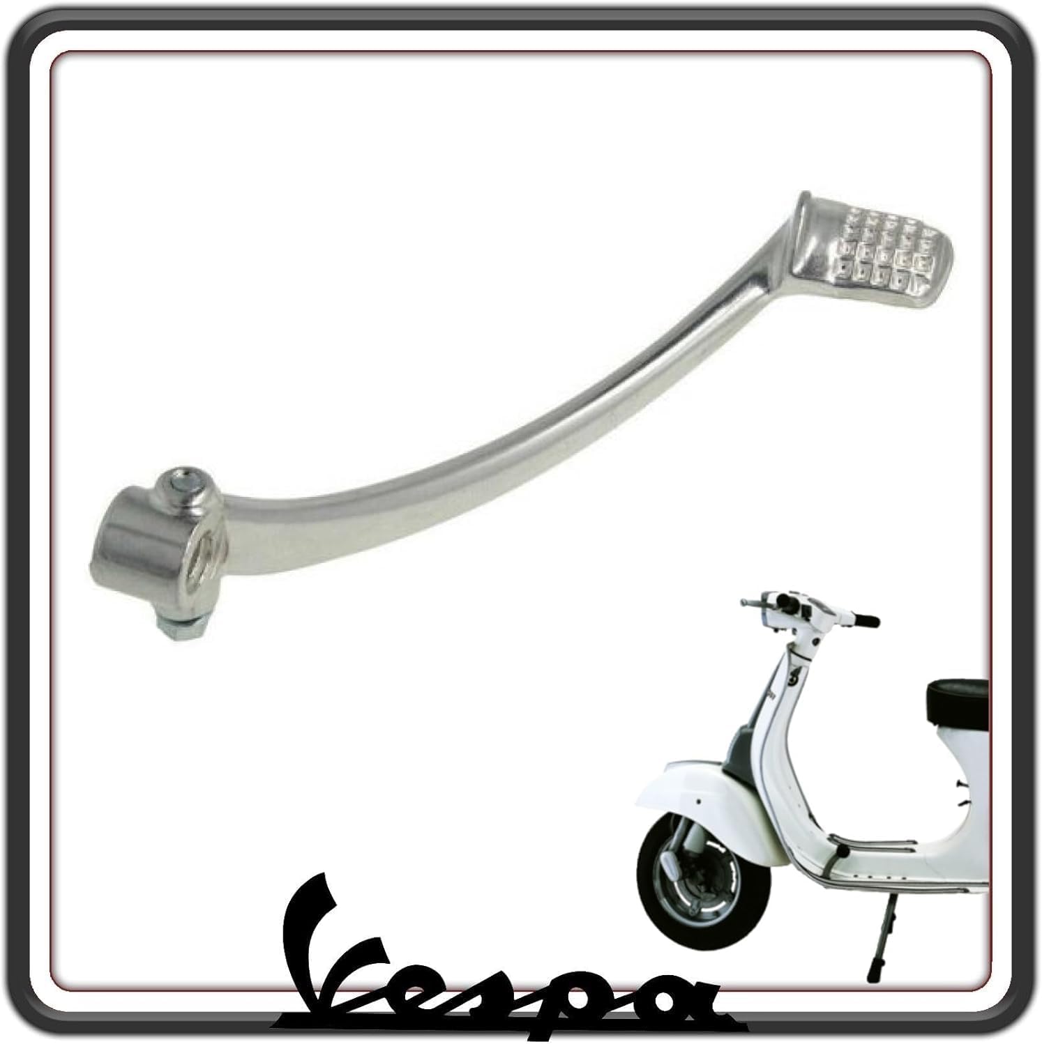 LEVA PEDALE ACCENSIONE AVVIAMENTO MESSA IN MOTO COMPATIBILE VESPA 50 -50 SPECIAL - VESPA 50 L-R-N- VESPA 125 ET3 PRIMAVERA.