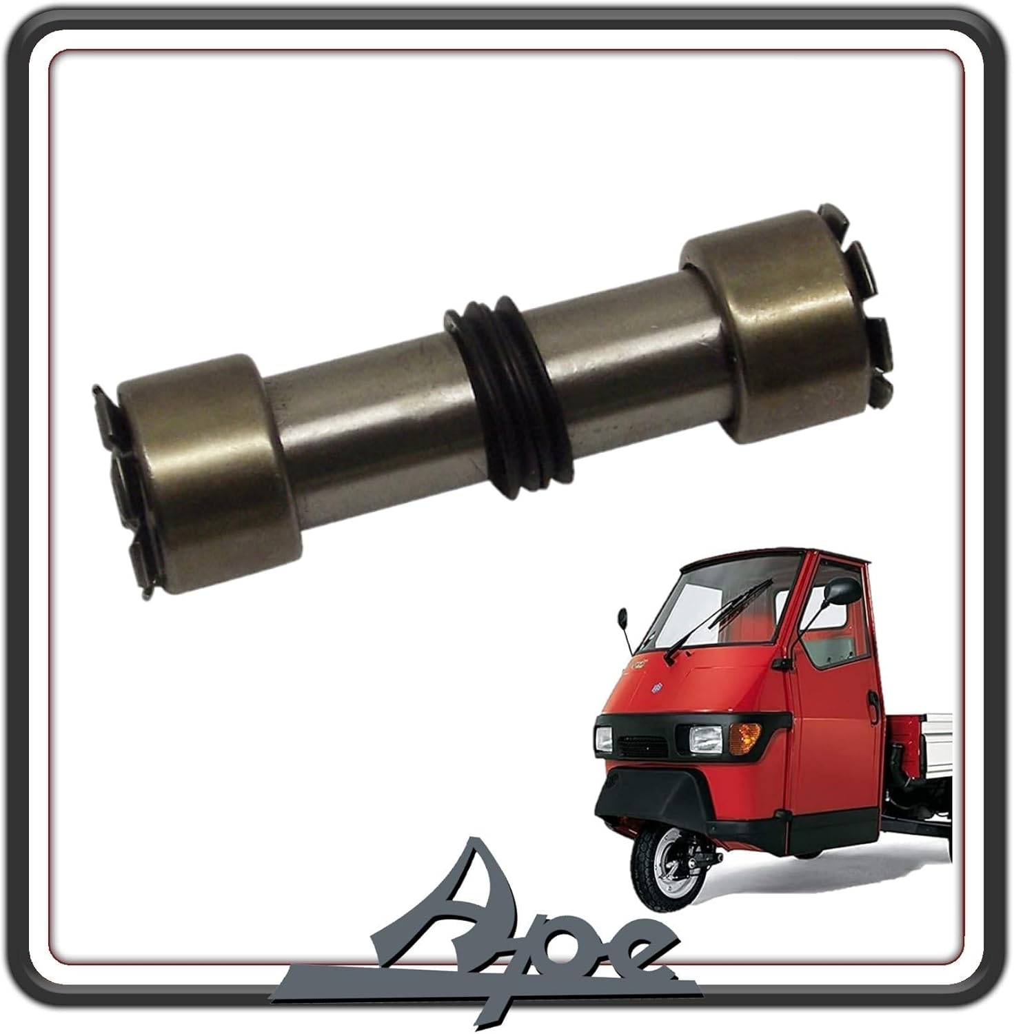 PERNO MOLLEGGIO FORCELLA FORCHETTA SOSPENSIONE ANTERIORE COMPLETO COMPATIBILE CON PIAGGIO APE 50 DAL 2009 AL 2016.