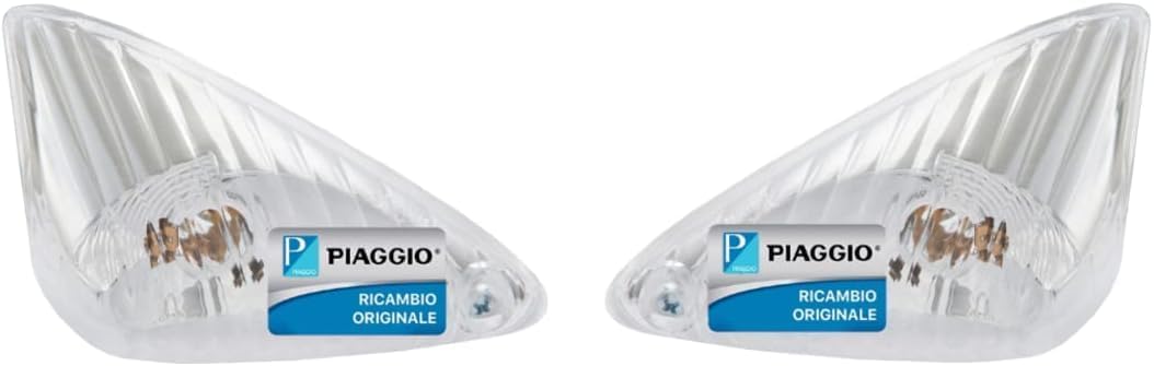 KIT 2 FANALINO FANALINI INDICATORE INDICATORI DI DIREZIONE SEGNALATORI FRECCIA FRECCE ANTERIORI BEVERLY 400 TOURER - BEVERLY 500 ORIGINALE PIAGGIO 584166-584167