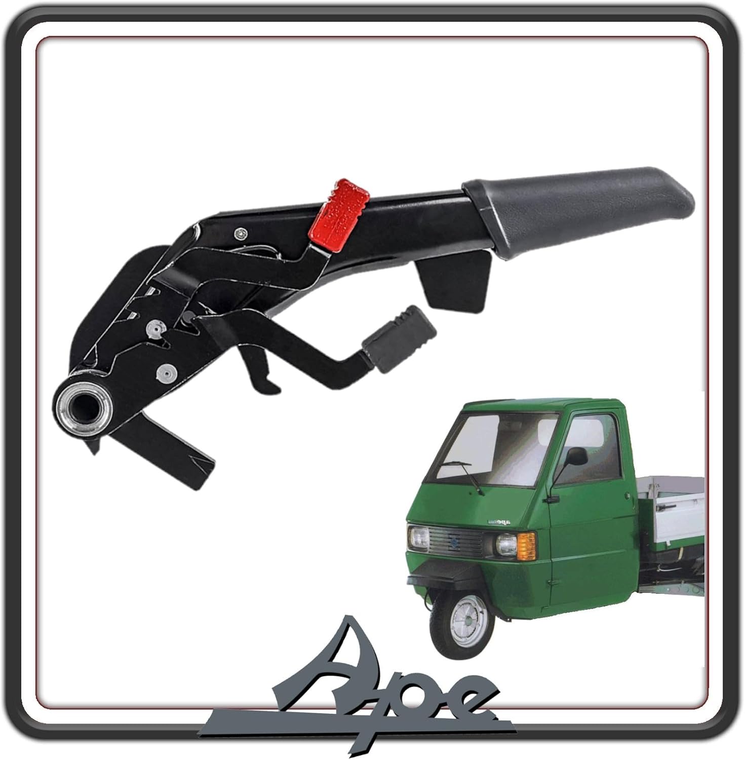 LEVA ASTA COMANDO FRENO DI STAZIONAMENTO FRENO A MANO ORIGINALE APE TM 703 TUTTI I MODELLI APE 602 ORIGINALE PIAGGIO 614737