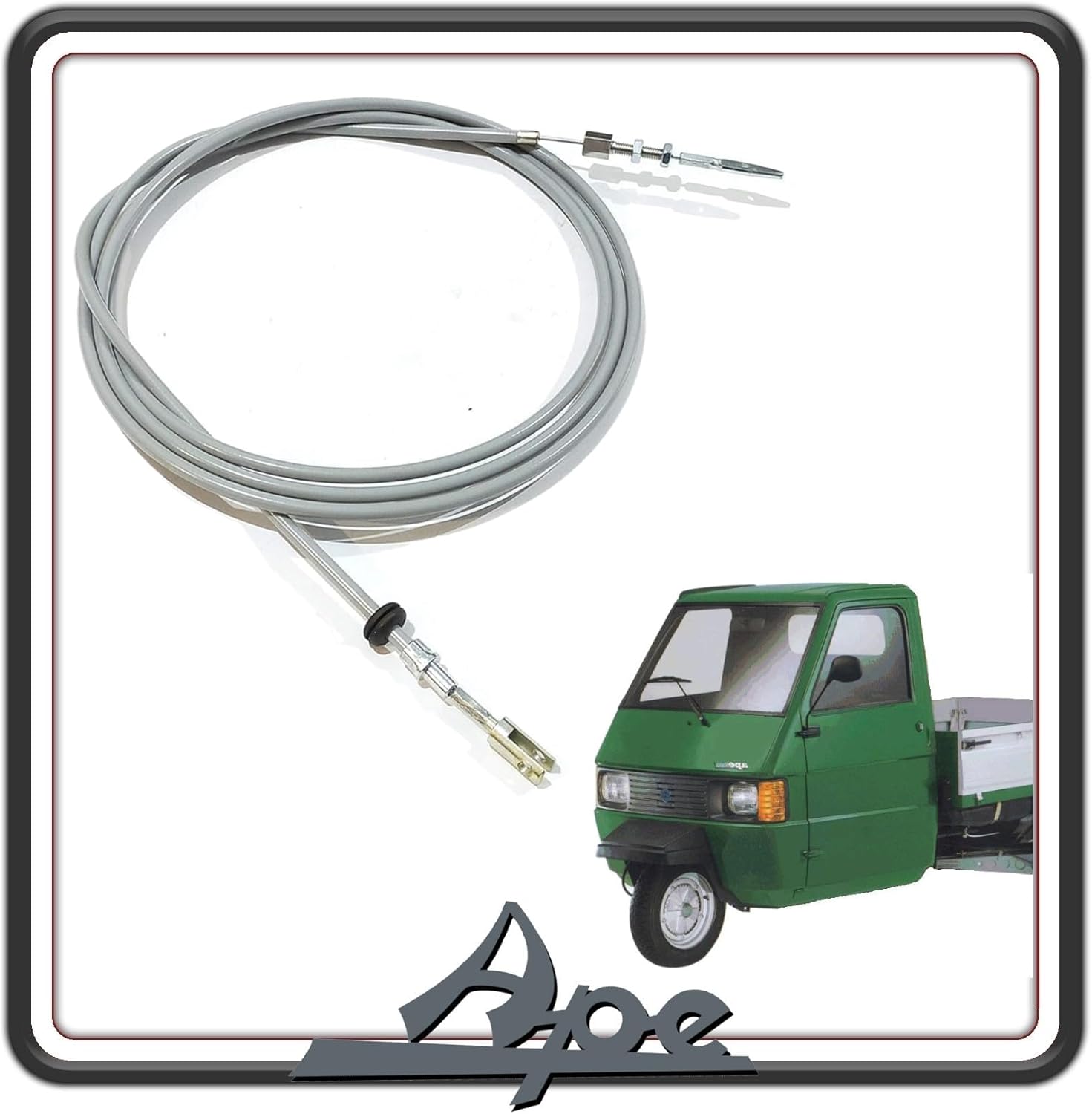 TRASMISSIONE TIRANTE FILO CAVO RETROMARCIA RETRO MARCIA APE 703 DIESEL ORIGINALE PIAGGIO 227950