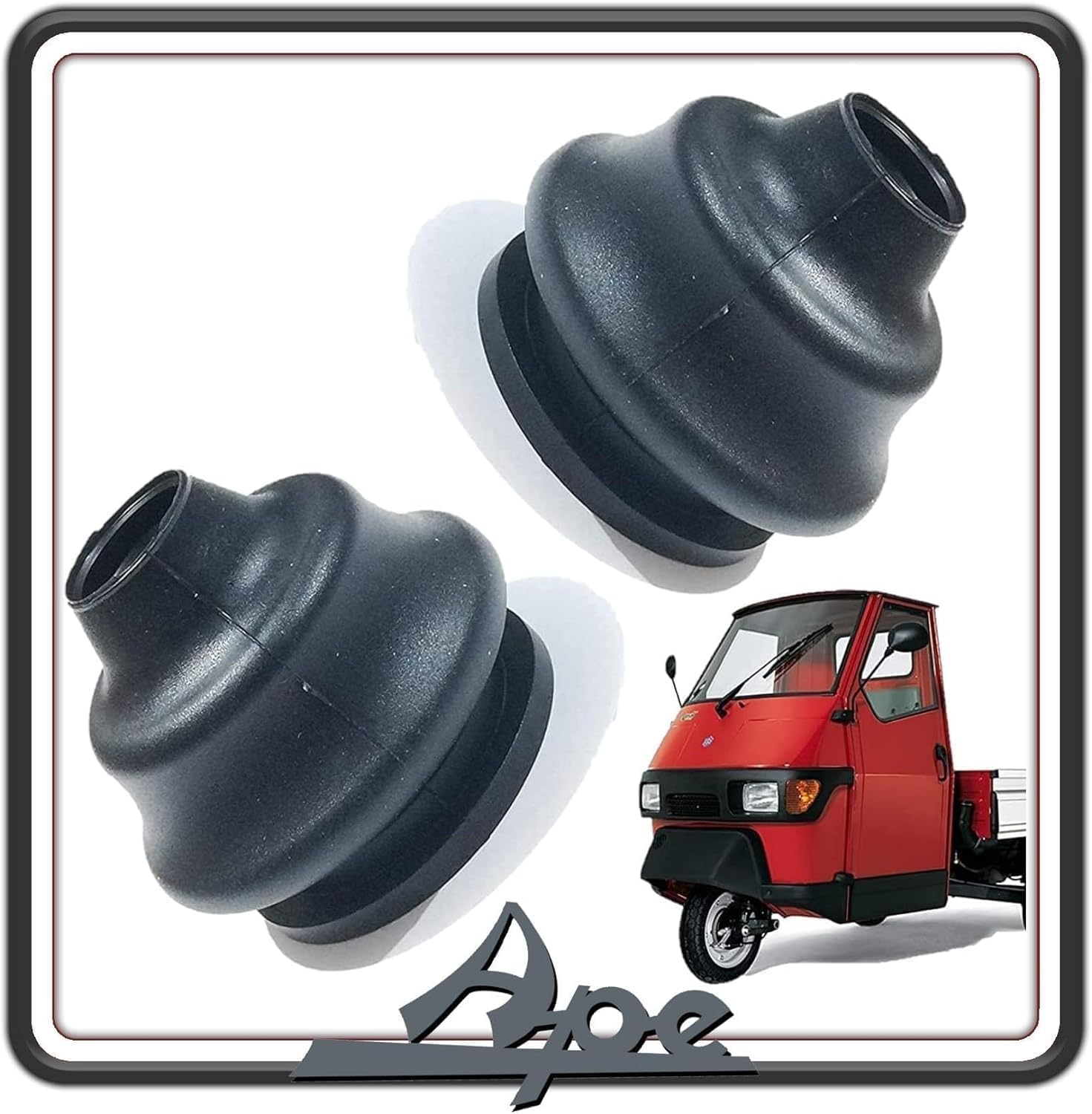 KIT COPPIA DUE CUFFIA CUFFIE SEMIASSE PER PIAGGIO APE 50 ORIGINALE PIAGGIO 119989