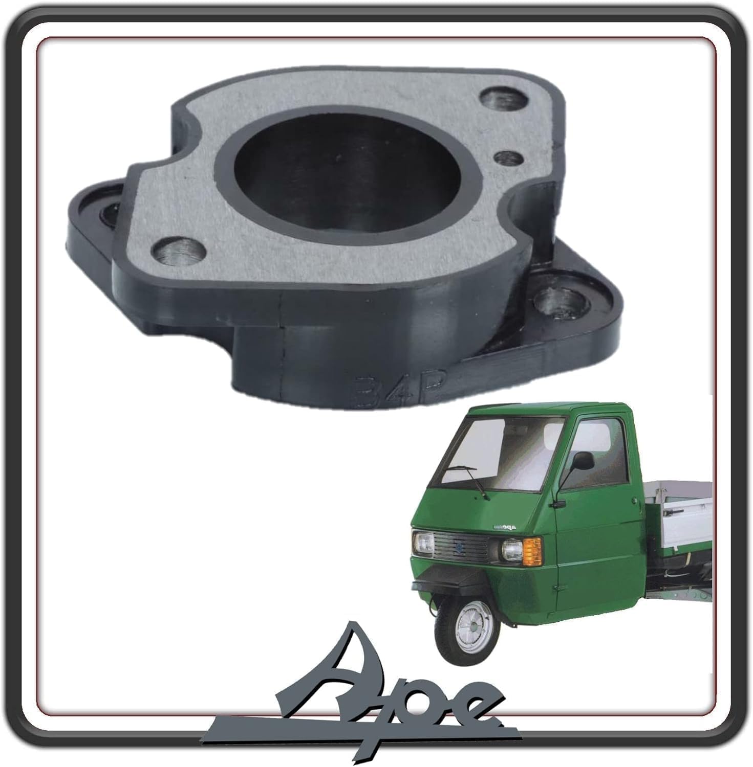 SUPPORTO CARBURATORE PER PIAGGIO APE TM 703 -PIAGGIO APE 602 - PIAGGIO APE 601- APE 500-501 ORIGINALE PIAGGIO 566859