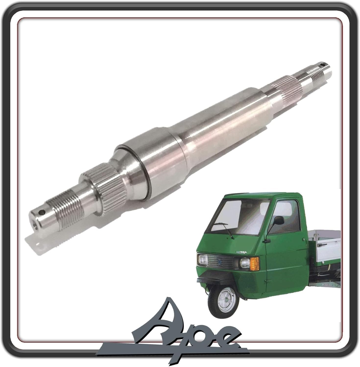 ASSE RUOTA PER PIAGGIO APE 703 - APE 602 - APE CAR MAX DIESEL ORIGINALE PIAGGIO 1781856.
