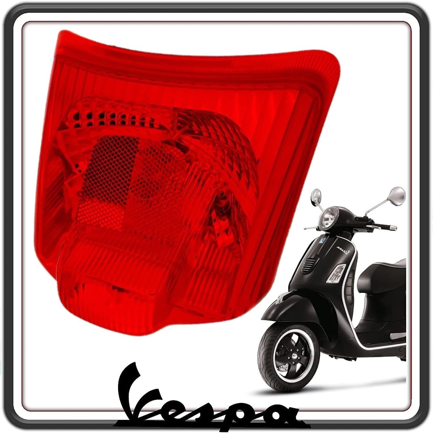 FANALE FARO ARRESTO STOP POSTERIORE COMPLETO VESPA GTS ORIGINALE PIAGGIO 58266R