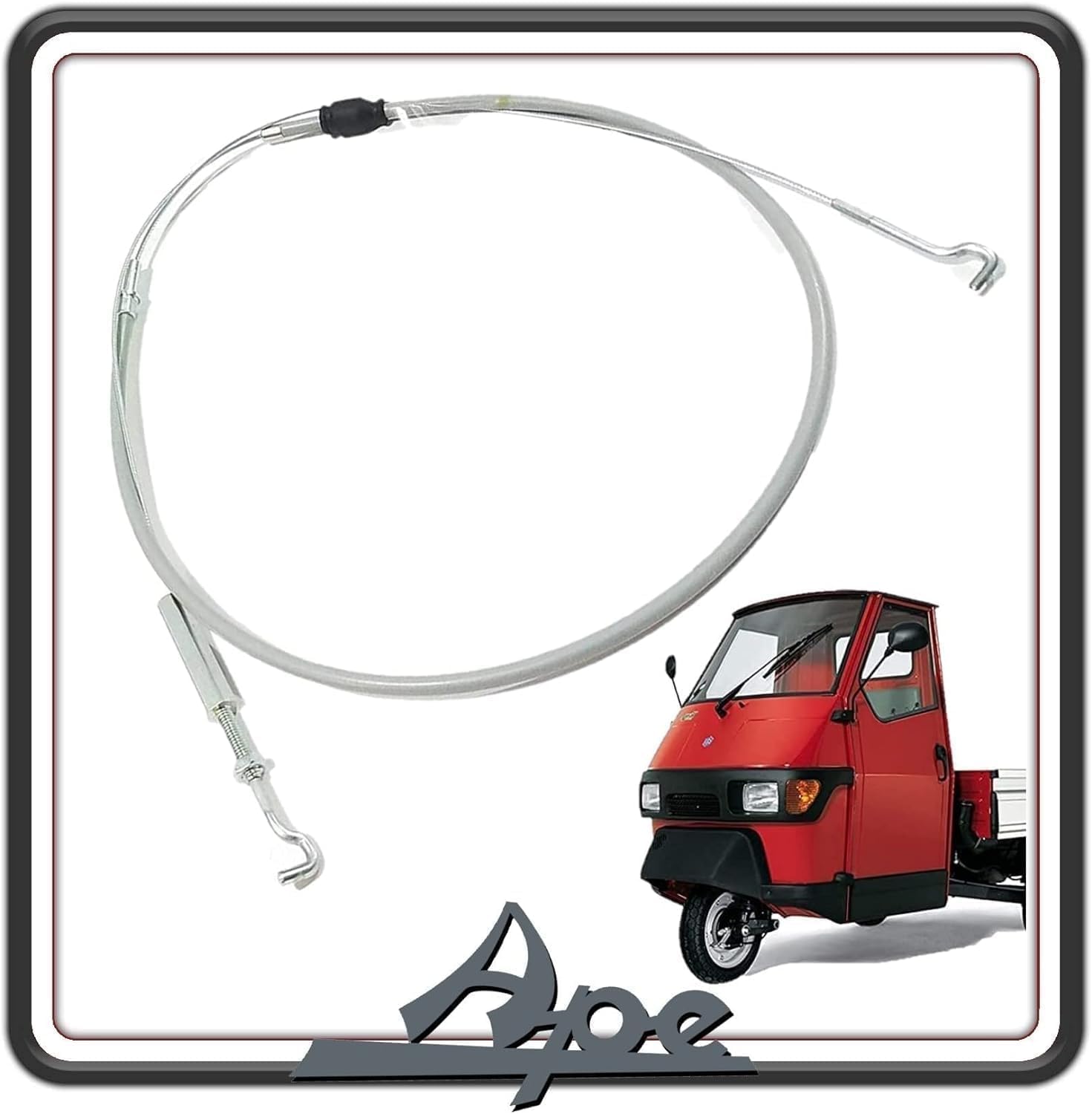 TRASMISSIONE CAVO FILO RETROMARCIA PER PIAGGIO APE 50 TUTTI I MODELLI ORIGINALE PIAGGIO 258646