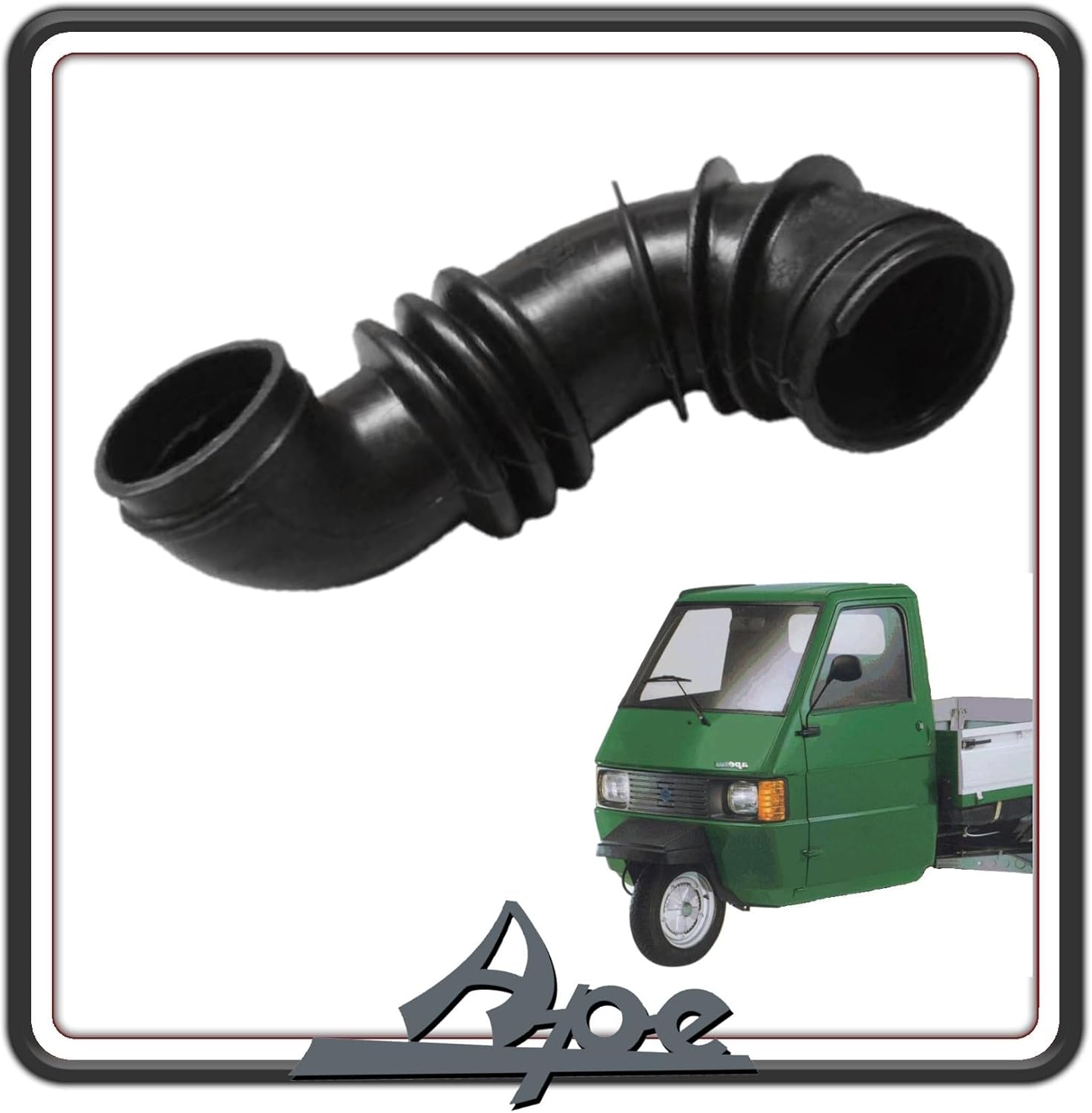 MANICOTTO SOFFIETTO ASPIRAZIONE FILTRO ARIA COMPATIBILE PER PIAGGIO APE TM 703 TUTTI I MODELLI - APE 602 - APE FL2