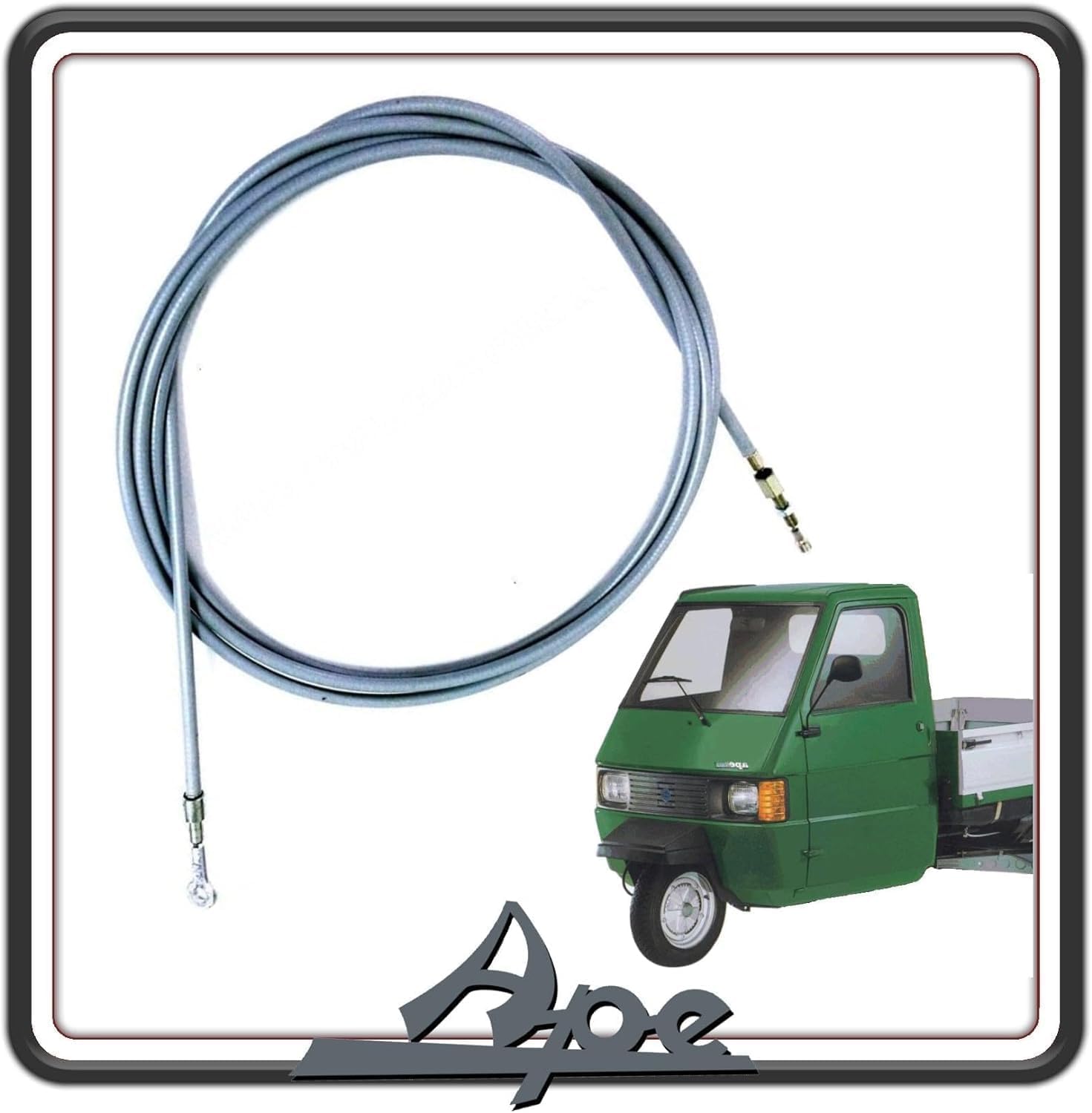 TRASMISSIONE CAVO FILO GAS ACCELERATORE PER PIAGGIO APE TM 703 BENZINA VERSIONE MANUBRIO - PIAGGIO APE 602 ORIGINALE PIAGGIO 177128