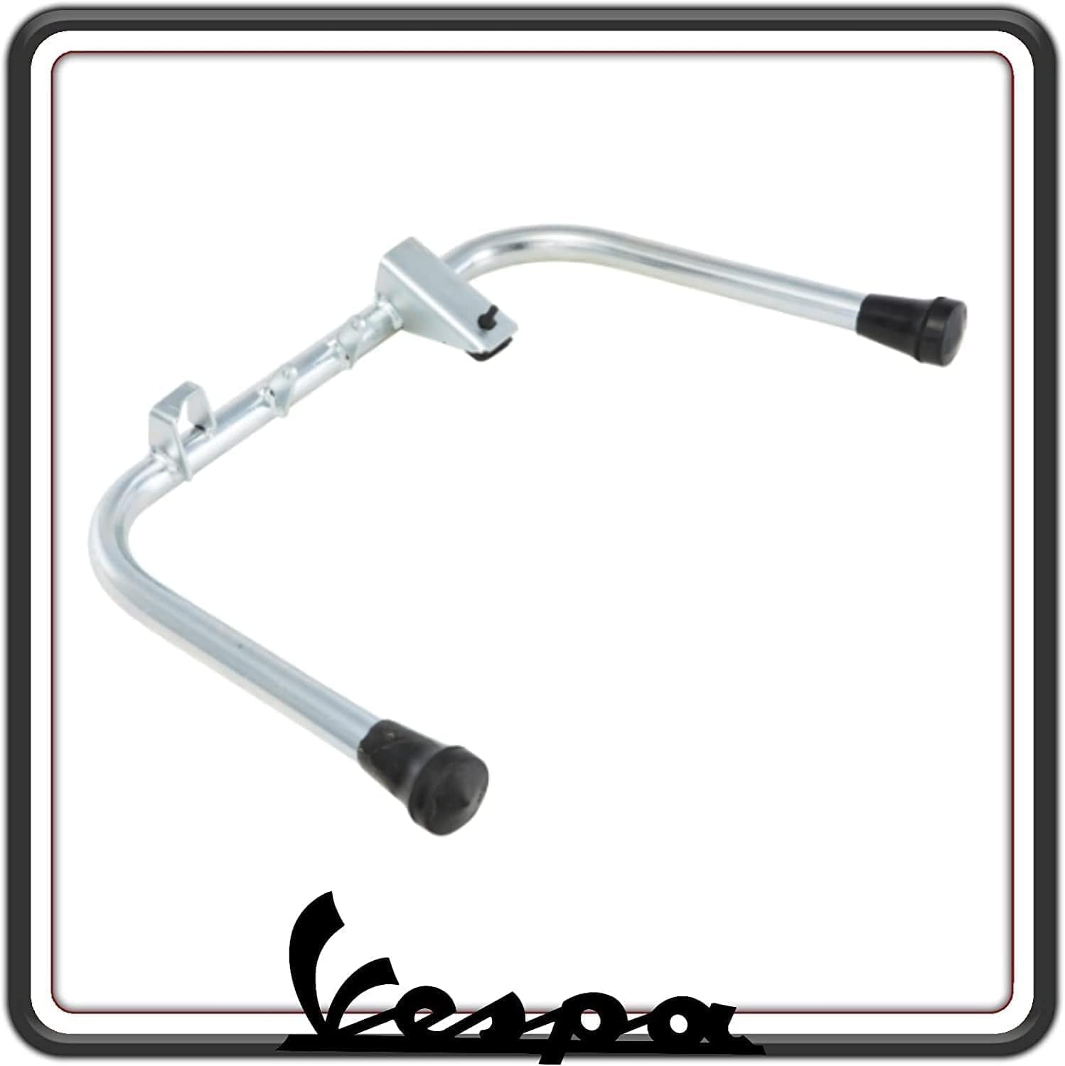 CAVALLETTO CENTRALE CROMATO COMPATIBILE PER PIAGGIO VESPA PX 125 150 200 TUTTI I MODELLI - VESPA ARCOBALENO TUTTI I MODELLI