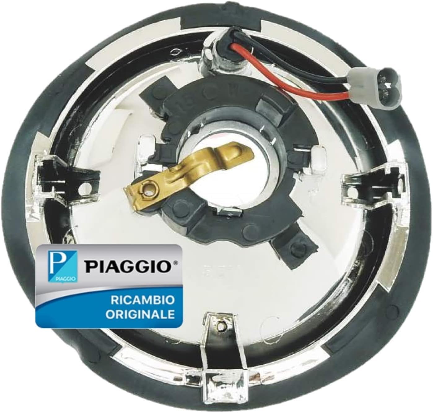 FANALE FARO GRUPPO OTTICO ANTERIORE VESPA FL 50 1990 - VESPA FL2 50 - VESPA FL2 HP 50 DAL 1991 AL 1997 - VESPA 50 HP V5N2T 1991 ORIGINALE PIAGGIO 265940