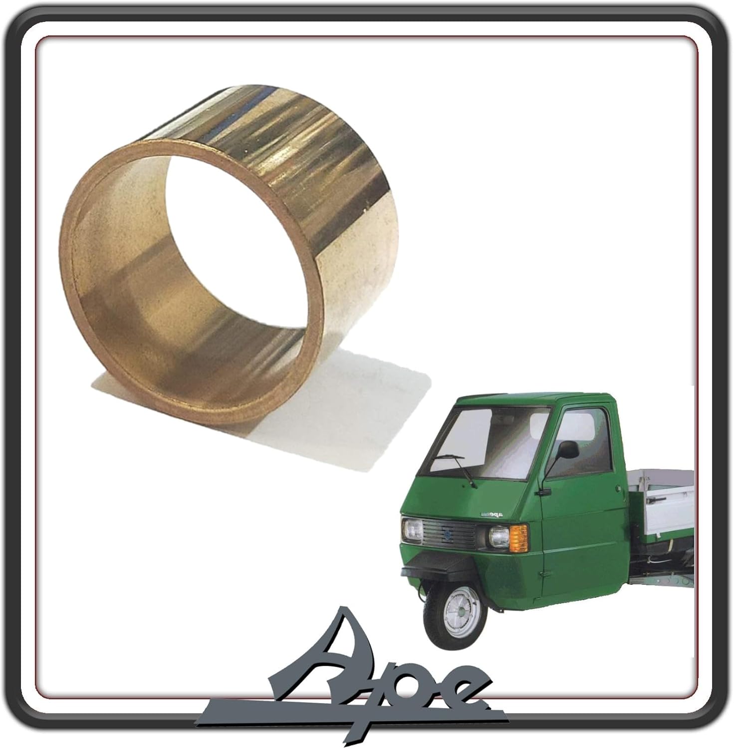 BRONZINA BUSSOLA BOCCOLA FRIZIONE PER PIAGGIO APE TM 703 - APE 602-601 ORIGINALE PIAGGIO 222487