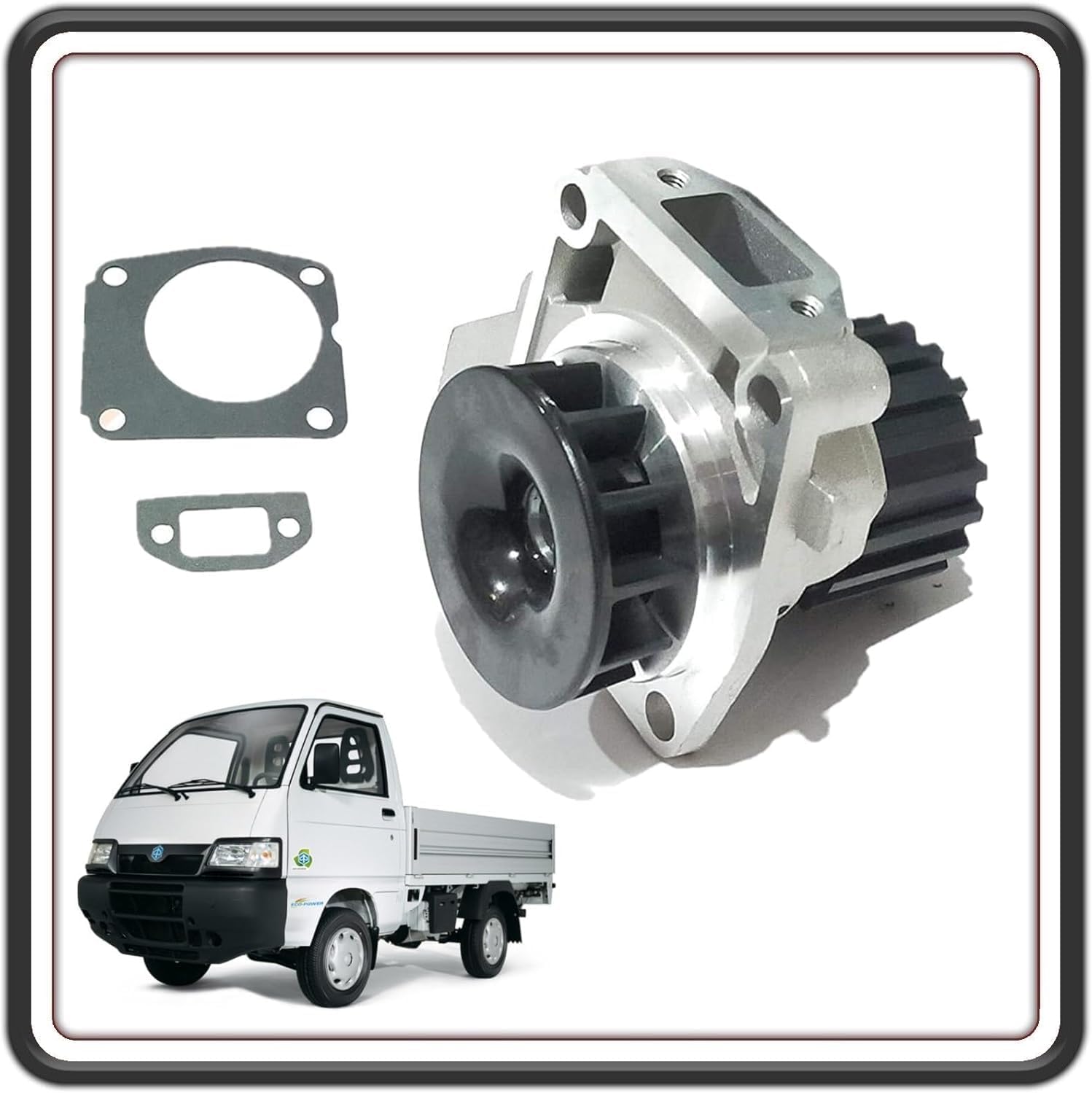 POMPA ACQUA COMPATIBILE CON PIAGGIO PORTER 1200 1400 DIESEL - PIAGGIO QUARGO DIESEL TUTTE LE VERSIONI.