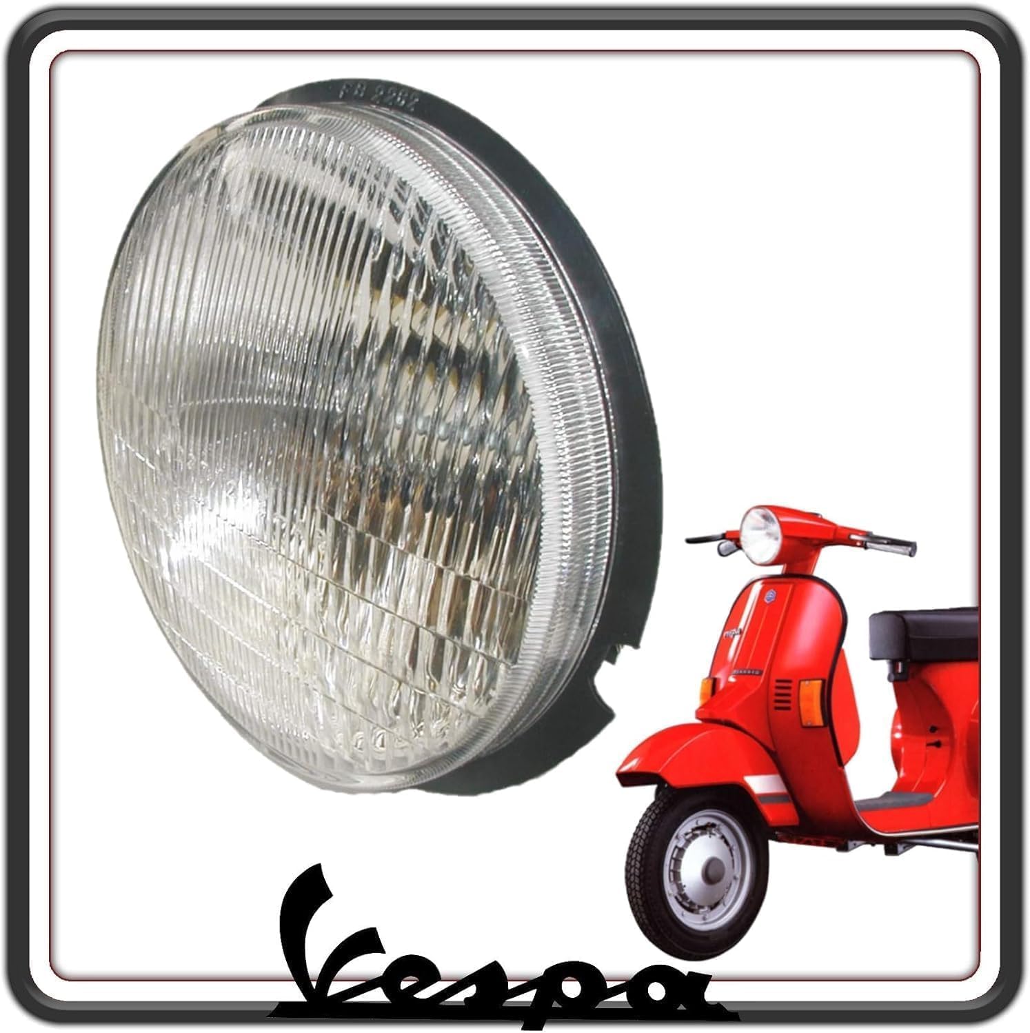 FARO FANALE FANALINO GRUPPO OTTICO ANTERIORE VESPA PK 50 TUTTI I MODELLI - PK 50 XL ORIGINALE PIAGGIO 215399