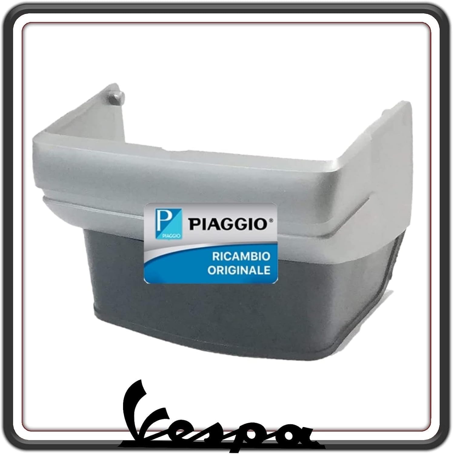 PROTEZIONE POSTERIORE PARASPRUZZI PARA SPRUZZI PARA SCHIZZI PER PIAGGIO VESPA PX TUTTI I MODELLI FINO AL 1981 ORIGINALE PIAGGIO 162105