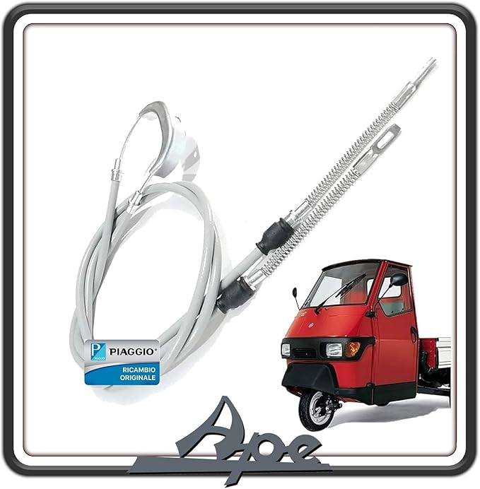 FILO CAVO FRENO A MANO FRENO DI STAZIONAMENTO PER PIAGGIO APE 50 ORIGINALE PIAGGIO 117675