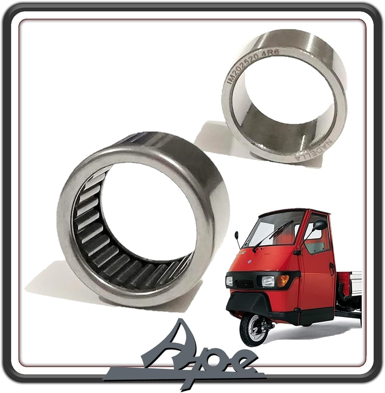 ASTUCCIO A RULLI CUSCINETTO SEMIASSE RUOTA PER PIAGGIO APE 50 ORIGINALE PIAGGIO 128080