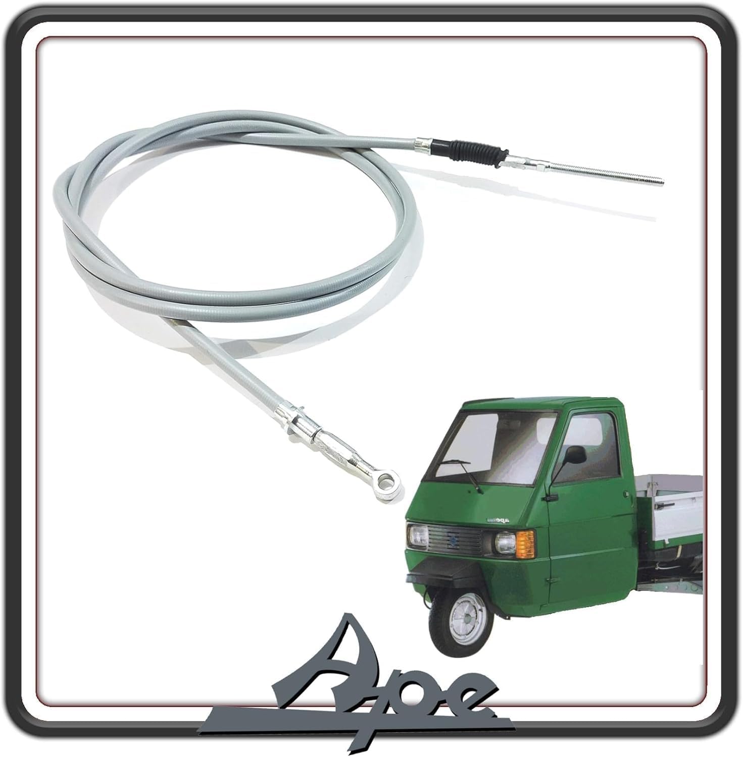 TRASMISSIONE FILO CAVO FRENO A MANO FRENO DI STAZIONAMENTO PER PIAGGIO APE 703-602 ORIGINALE PIAGGIO 189752