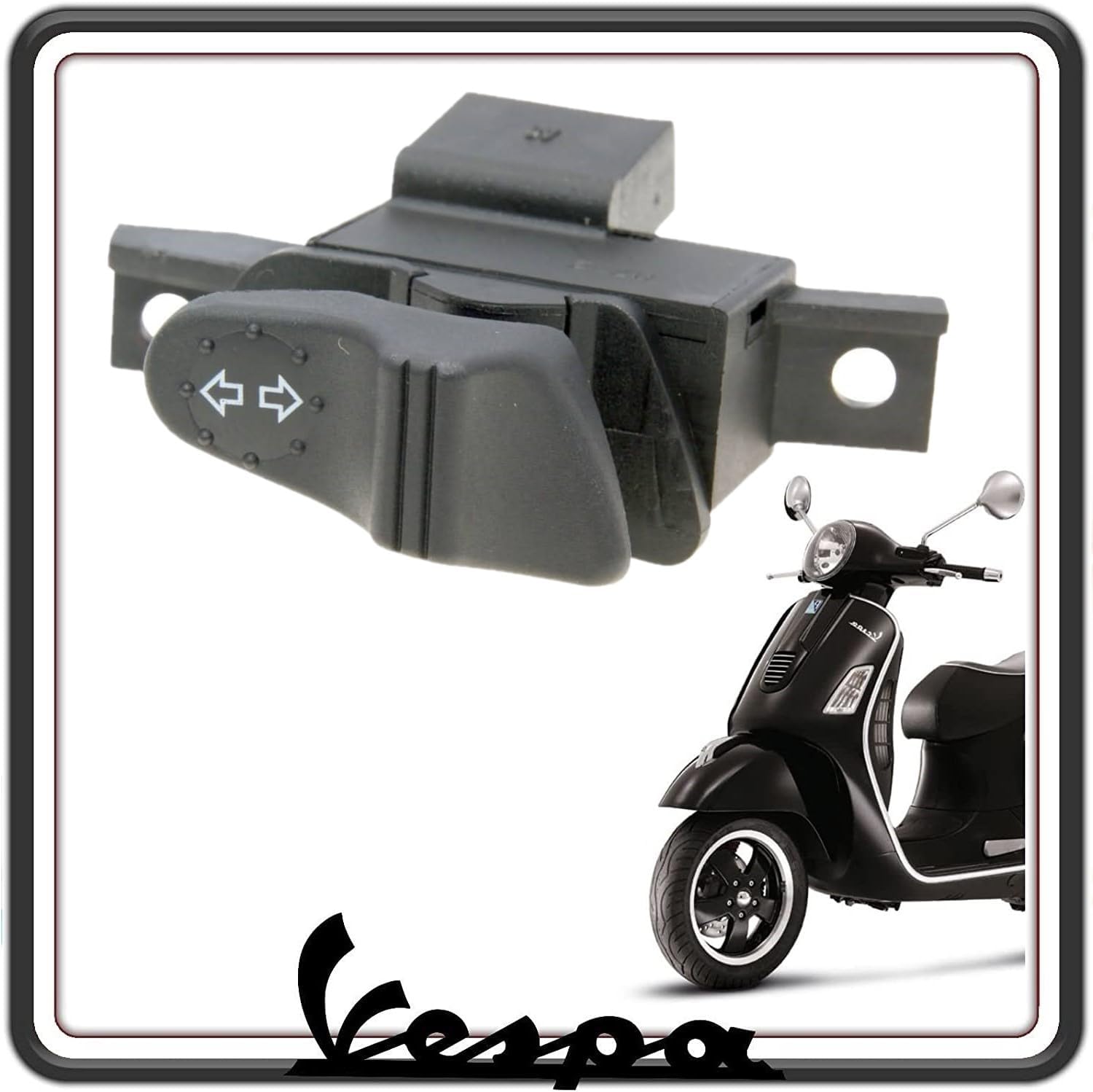 INTERRUTTORE PULSANTE FRECCE FRECCIA INDICATORI DI DIREZIONE VESPA LX 50 125 150 - VESPA GTS 125 250 300 ORIGINALE PIAGGIO 294723