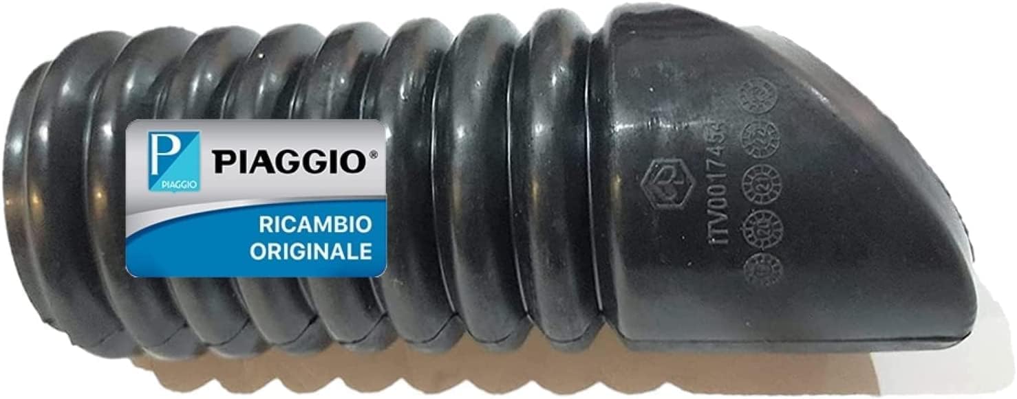 MANICOTTO TUBO SOFFIETTO RACCORDO ASPIRAZIONE ARIA VESPA PX TUTTI I MODELLI - VESPA ARCOBALENO 125 150 200 ORIGINALE PIAGGIO 227205