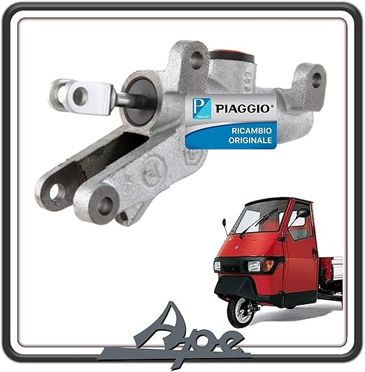POMPA FRENO COMPLETA ORIGINALE PER PIAGGIO APE 50 TUTTI I MODELLI DAL 1989 FINO AL 2019 ORIGINALE PIAGGIO 249519