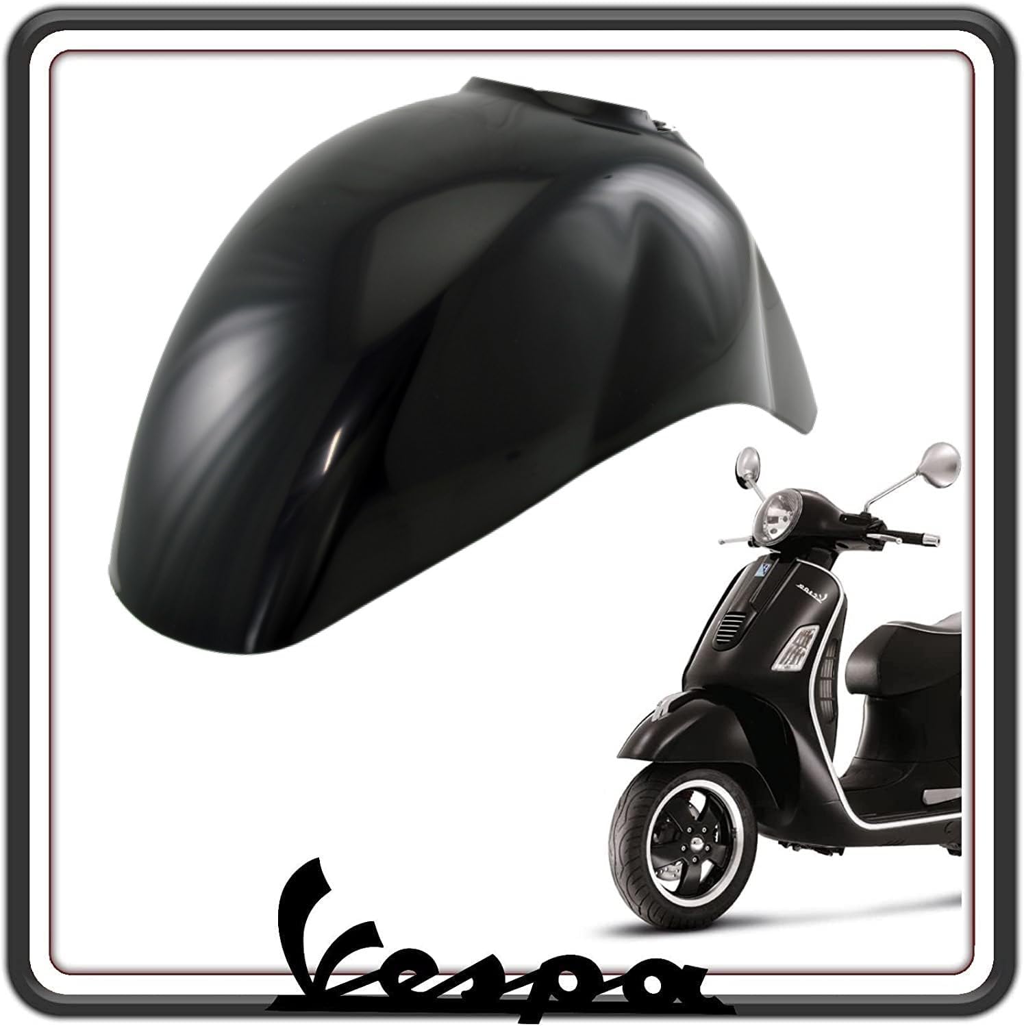 PARAFANGO PARASPRUZZI ANTERIORE GREZZO PER VESPA GTS 125 - GTS 250 - VESPA GTS 300-300 SUPER TUTTI I MODELLI.